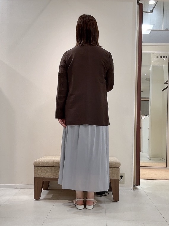 YUIさんの「UNTITLED｜【程よいシアー感/洗える】エアリーバイオジャケット」を使ったコーディネート