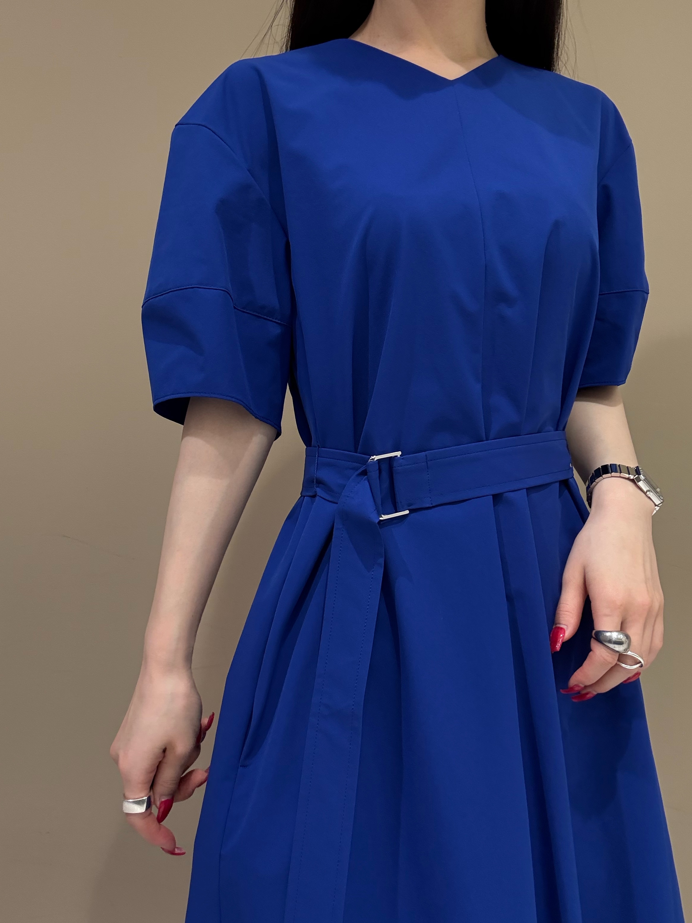 KEIKOさんの「INDIVI｜【洗える／コットン】メッシュジップニットカーディガン」を使ったコーディネート