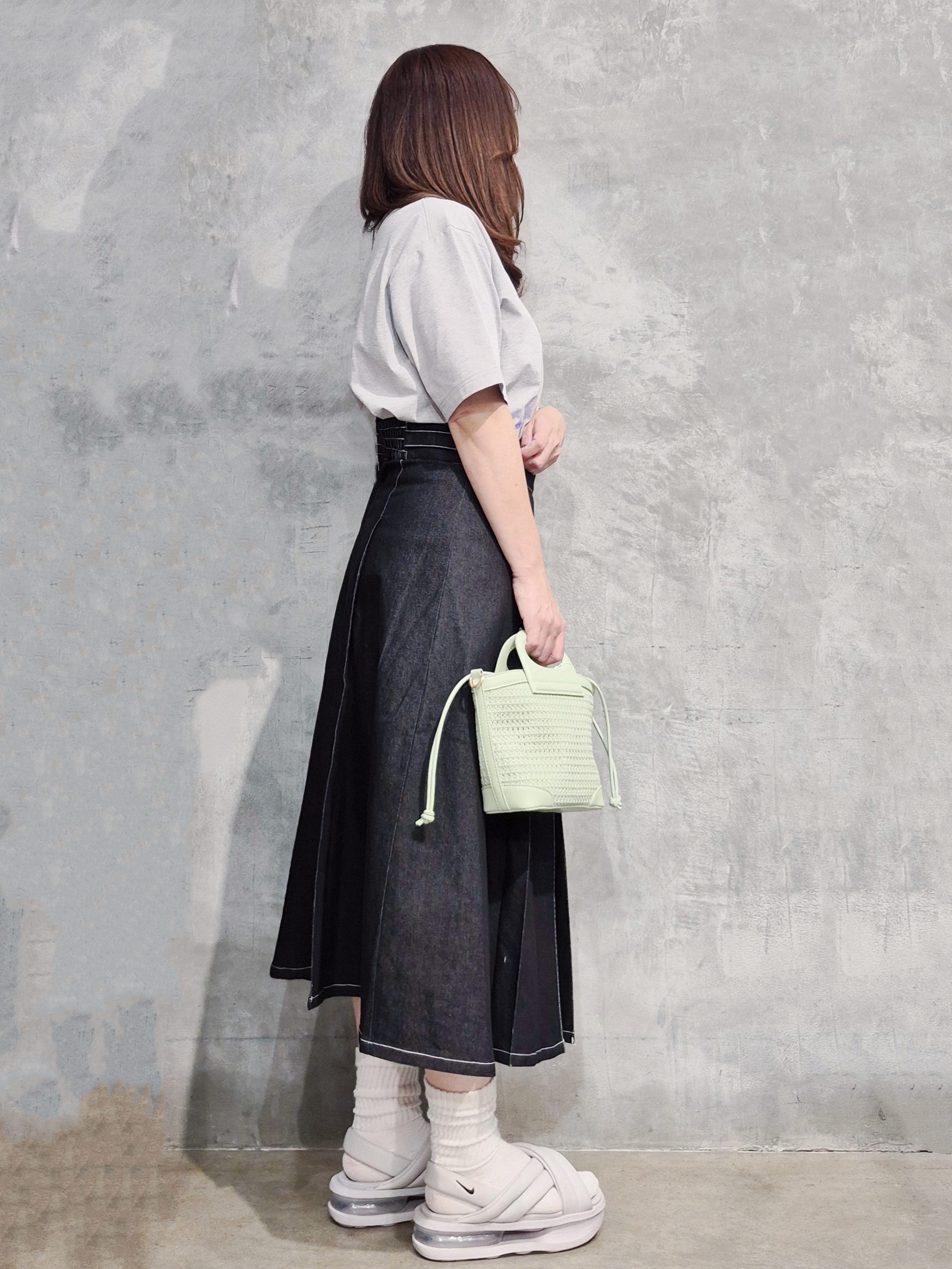 ひさえさんの「THE SHOP TK｜【涼しい・透けにくい・乾きやすい 夏に欲しい機能、全部入り。】BO-NO TEE/ボーノTシャツ　洗」を使ったコーディネート