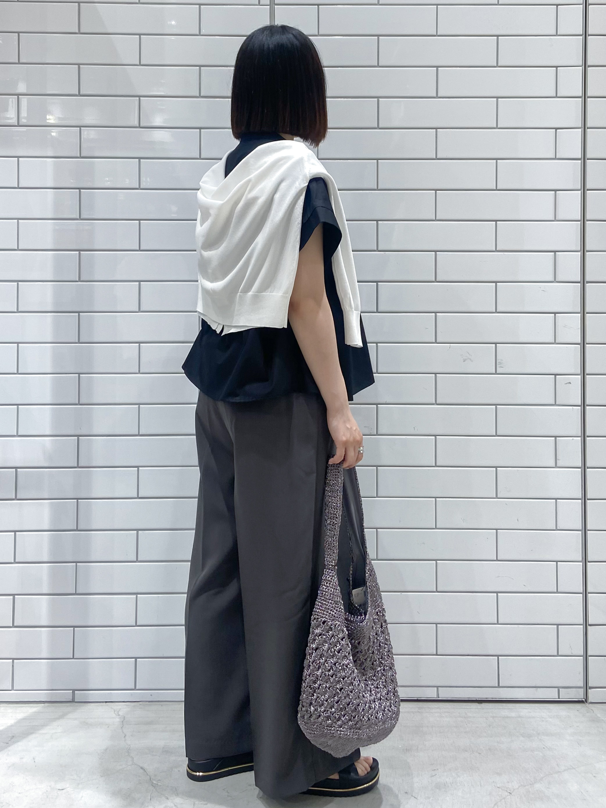 kimiさんの「OPAQUE.CLIP｜ピンタックブラウス【洗濯機OK／イージーアイロン】」を使ったコーディネート