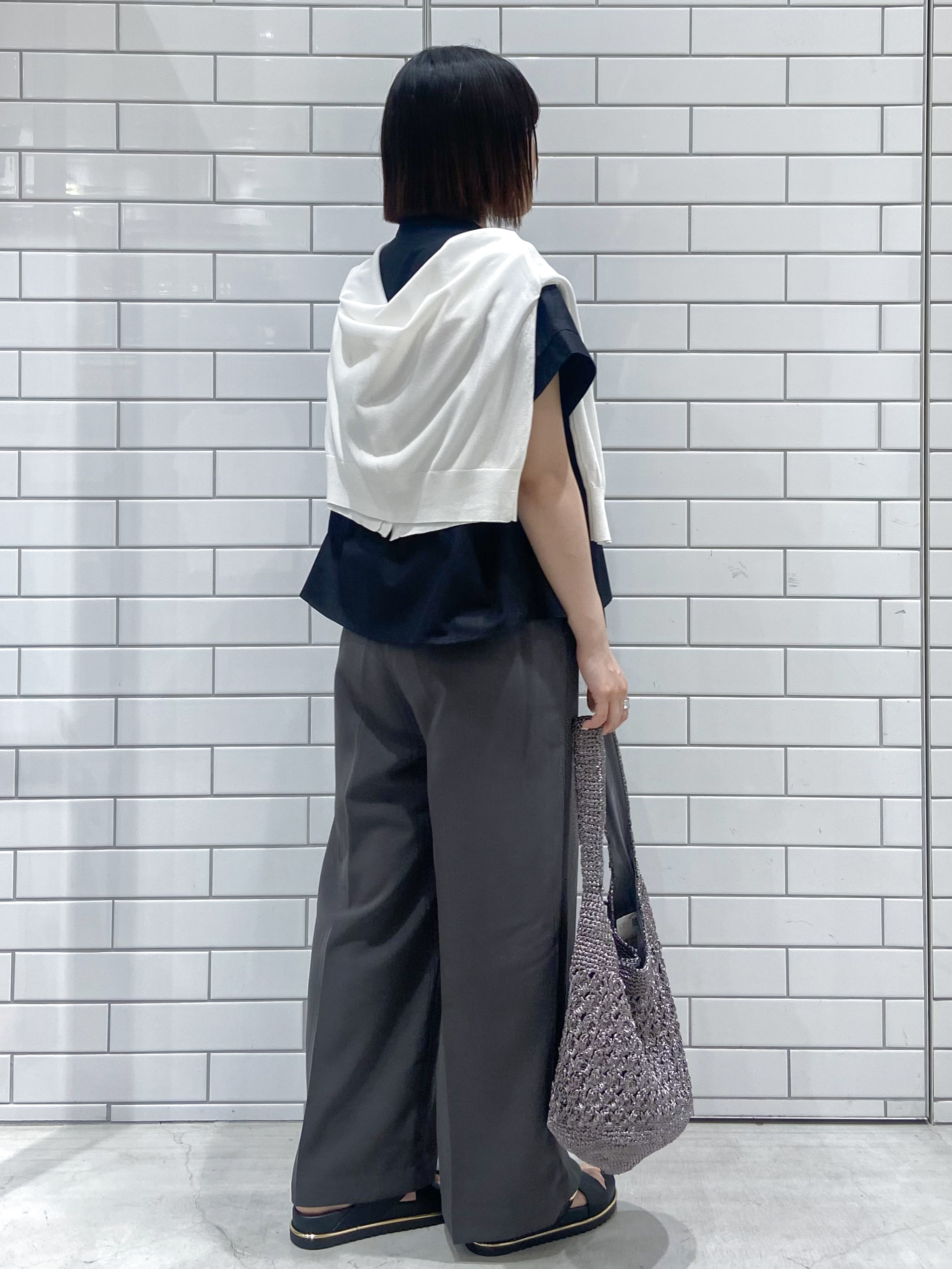 kimiさんの「OPAQUE.CLIP｜ピンタックブラウス【洗濯機OK／イージーアイロン】」を使ったコーディネート