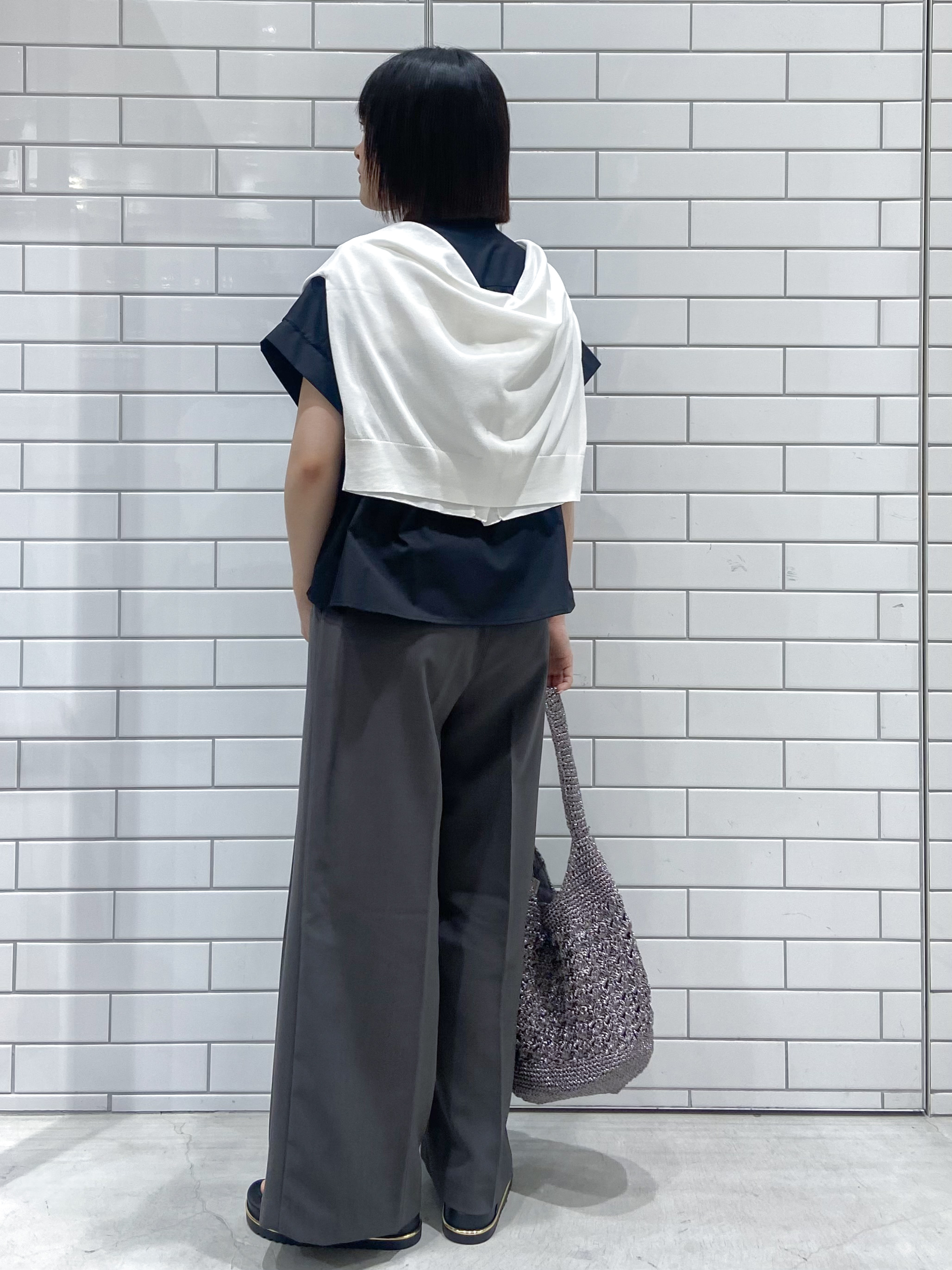 kimiさんの「OPAQUE.CLIP｜ピンタックブラウス【洗濯機OK／イージーアイロン】」を使ったコーディネート