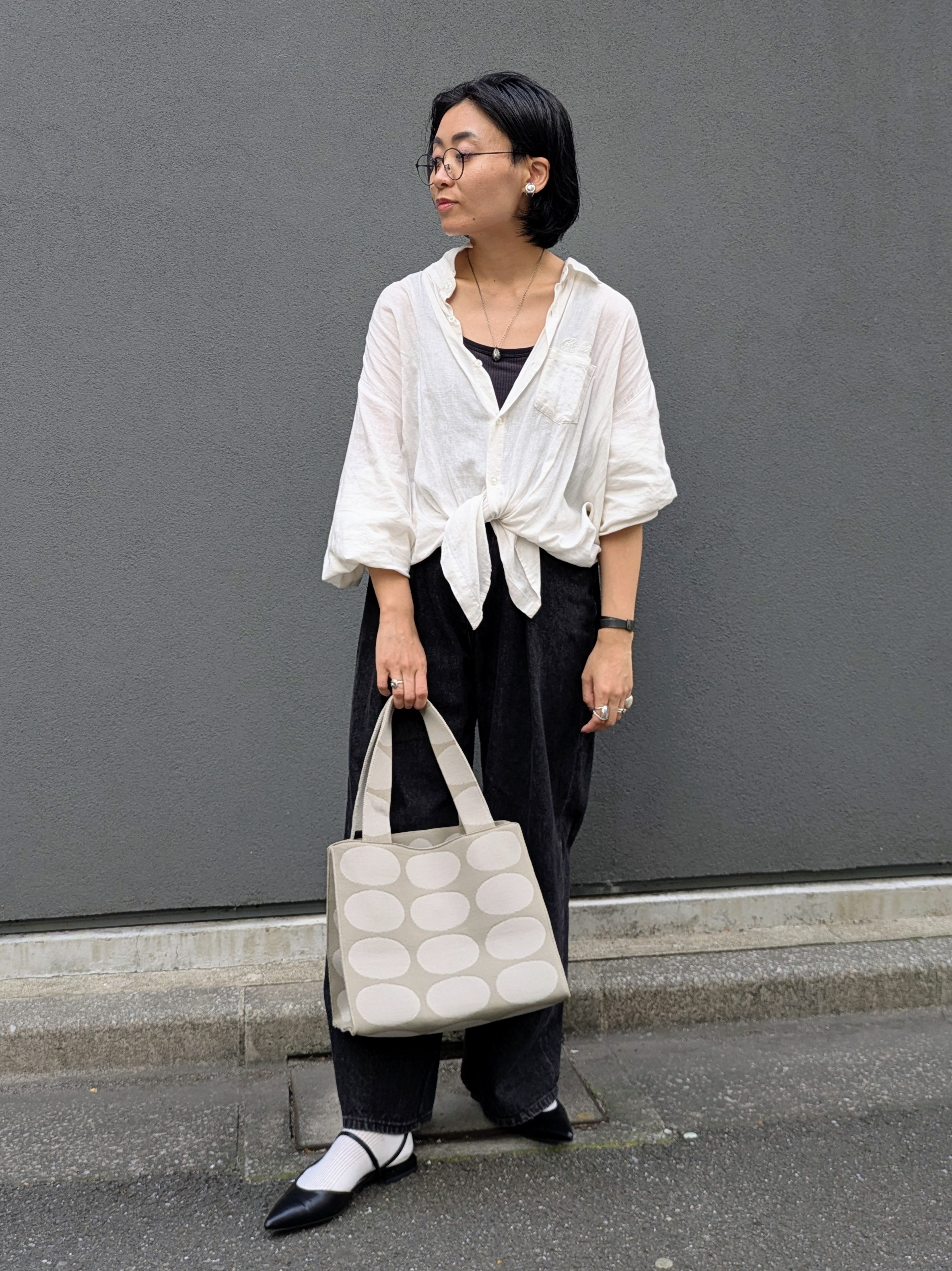 MTさんの「HIROKO HAYASHI｜TRICO（トリコ）トートバッグ」を使ったコーディネート