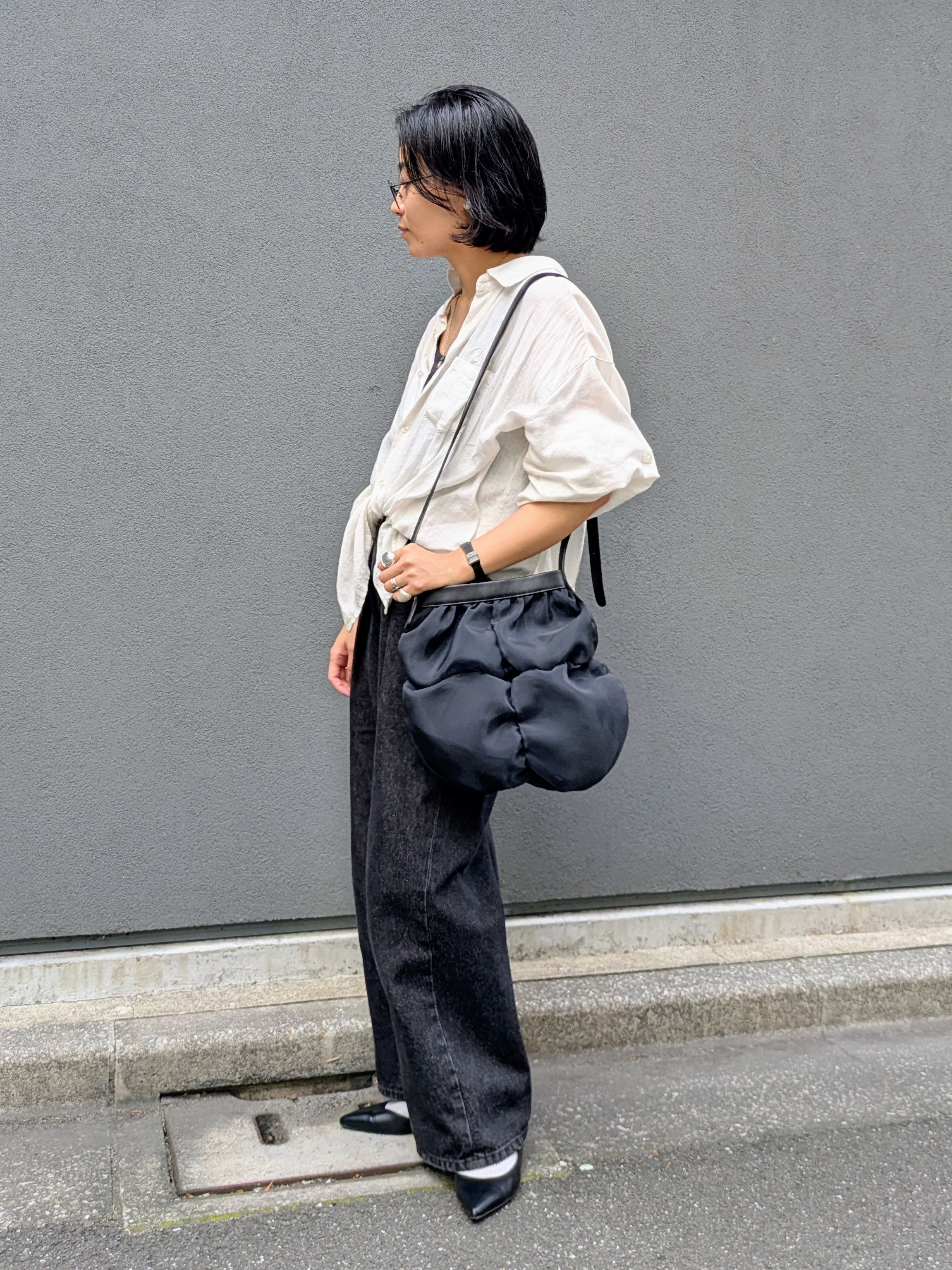 MTさんの「HIROKO HAYASHI｜FABRE（ファーブル）ショルダーバッグ」を使ったコーディネート