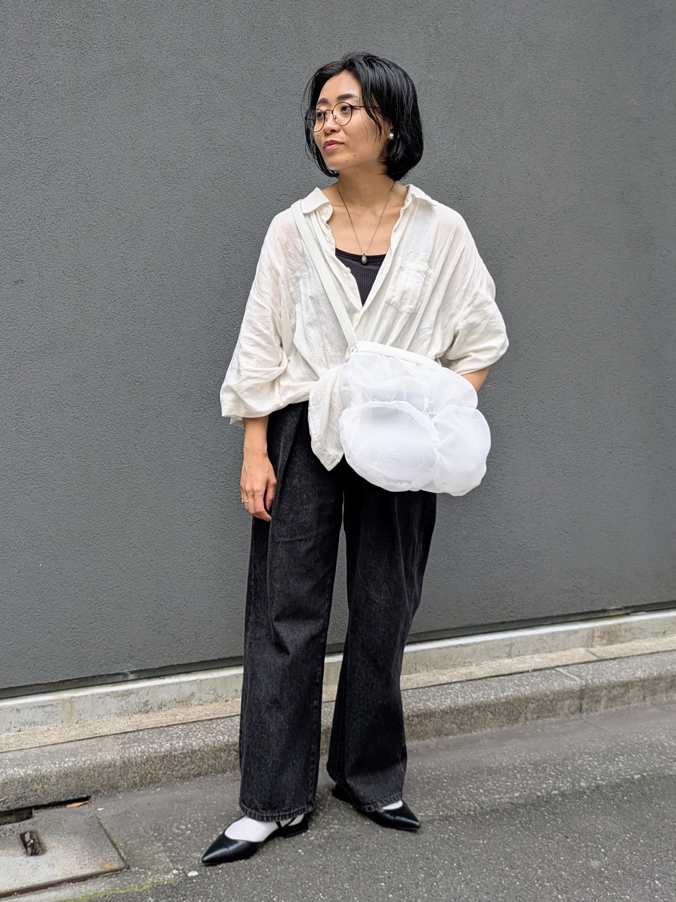 MTさんの「HIROKO HAYASHI｜FABRE（ファーブル）ショルダーバッグ」を使ったコーディネート