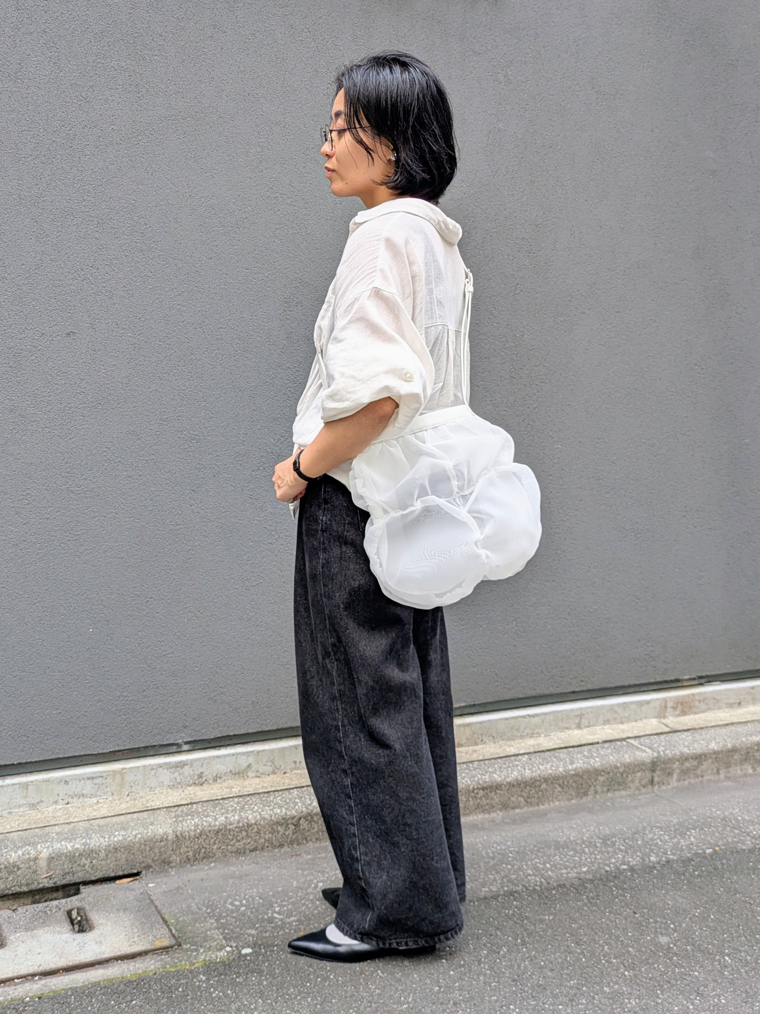 MTさんの「HIROKO HAYASHI｜FABRE（ファーブル）ショルダーバッグ」を使ったコーディネート