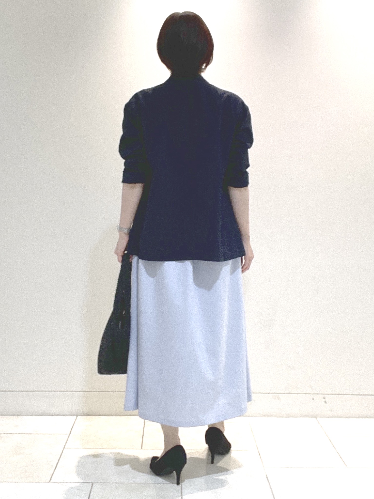 フミさんの「Reflect｜【SS-4Lサイズ／接触冷感／シワになりにくい】リラクシーテーラードジャケット」を使ったコーディネート