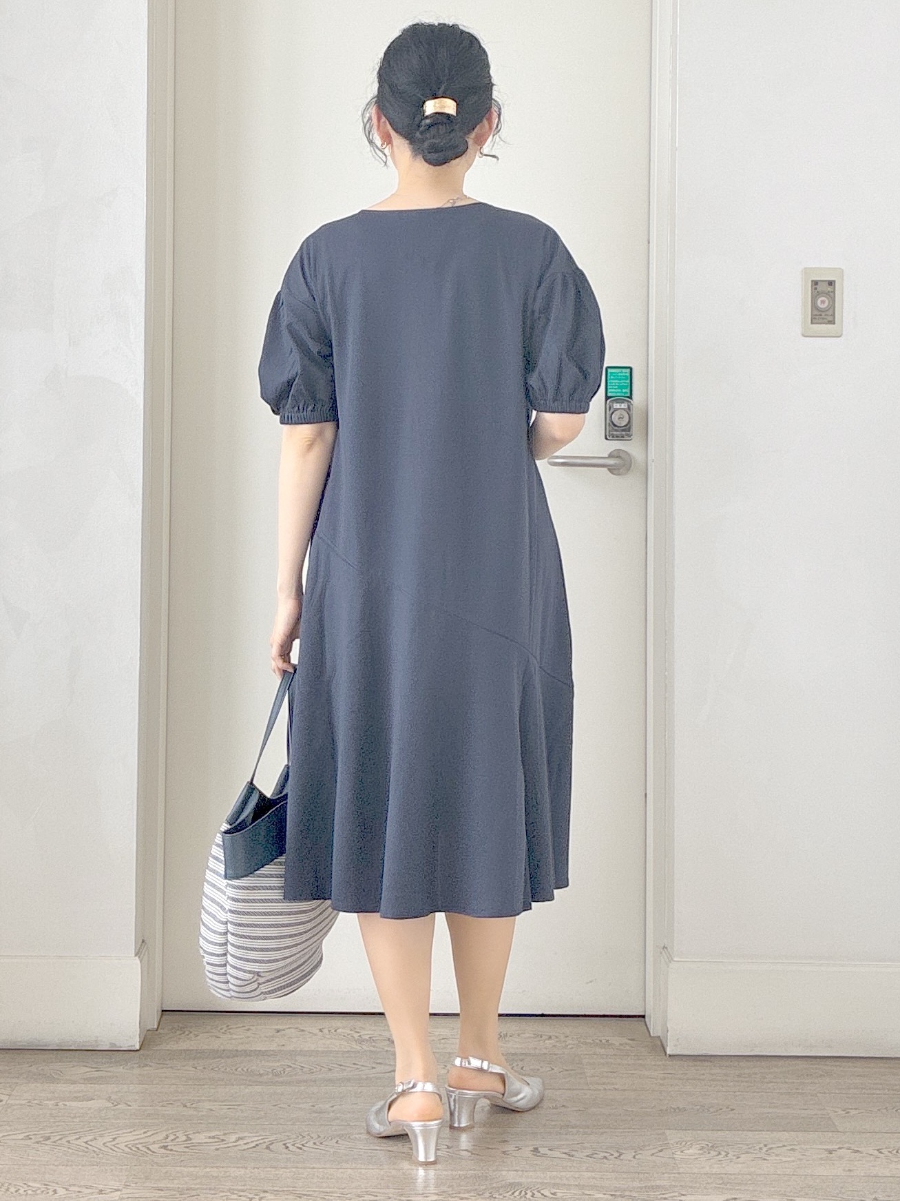  beni_gingerさんの「Reflect｜きれい見えフレアラインワンピース」を使ったコーディネート