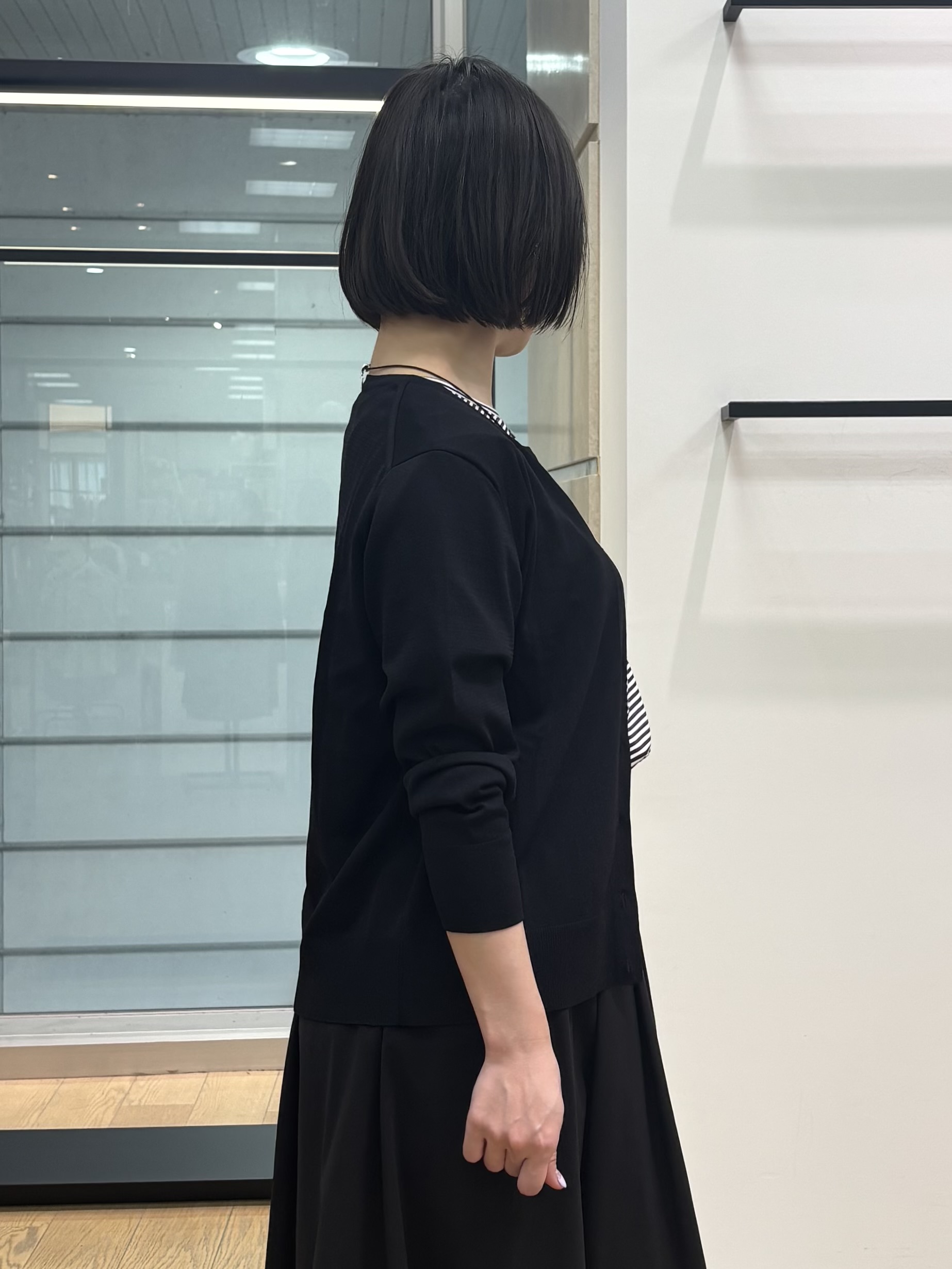 asamiさんの「INDIVI｜【汗ジミ防止／褒められTシャツ】上品カジュアル！ドルマンTシャツ」を使ったコーディネート