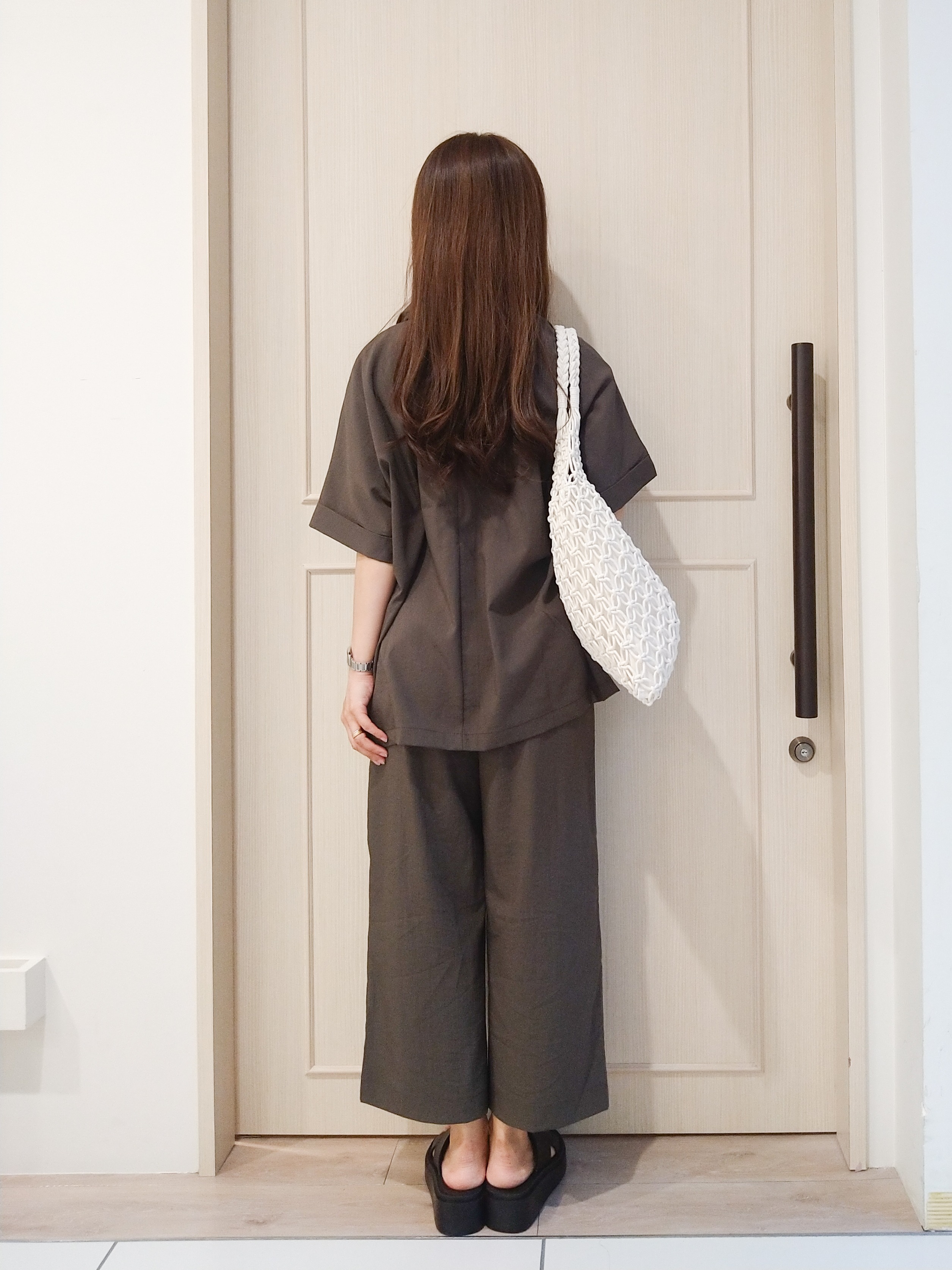 mi-saさんの「SHOO･LA･RUE｜【高レビュー/洗濯機可/セットアップ可】軽凛(かろりん) ひんやり半袖ジャケット」を使ったコーディネート
