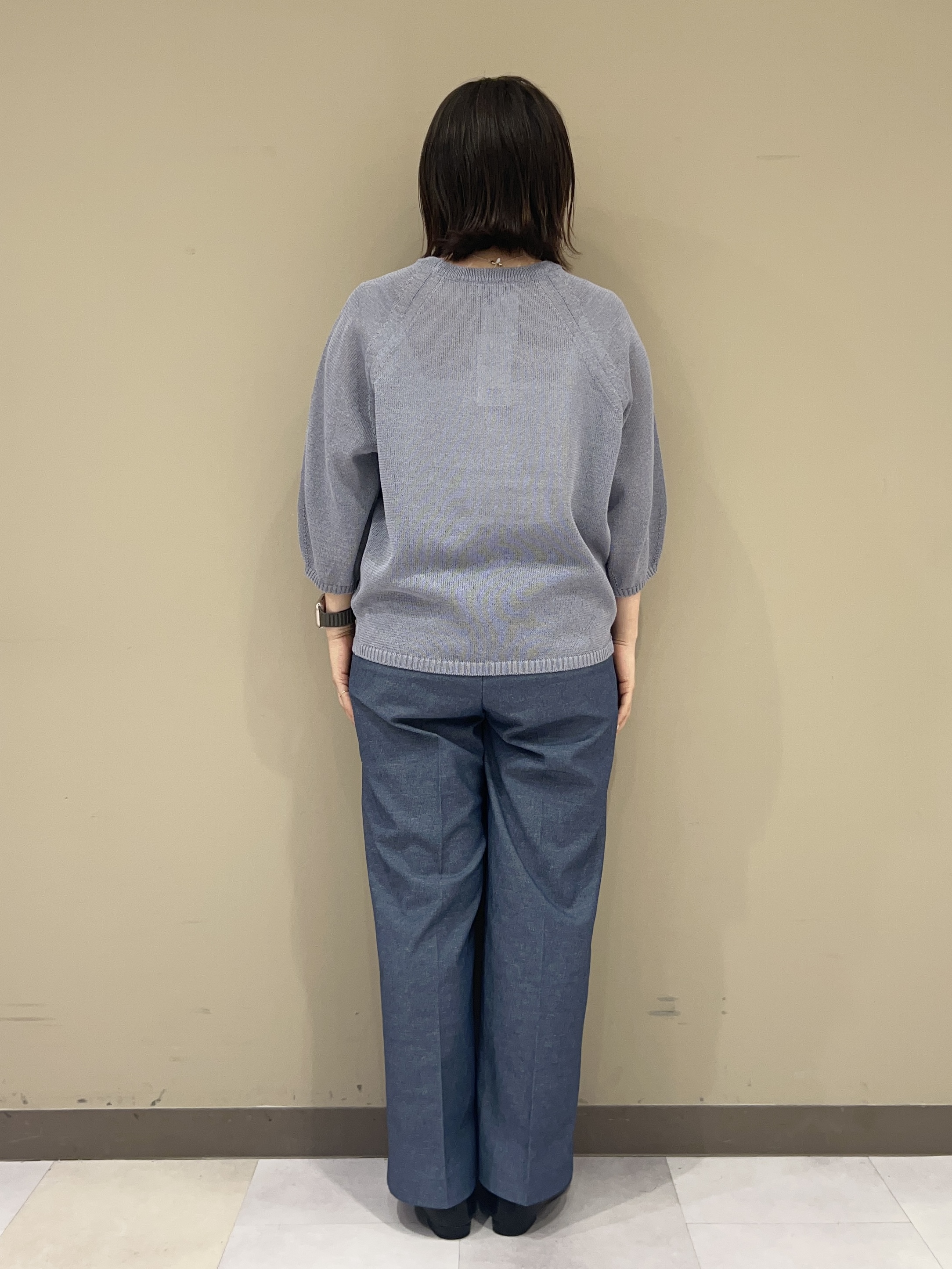 fukuさんの「UNTITLED｜【洗える/ゆったり】クルーネックドライニット」を使ったコーディネート