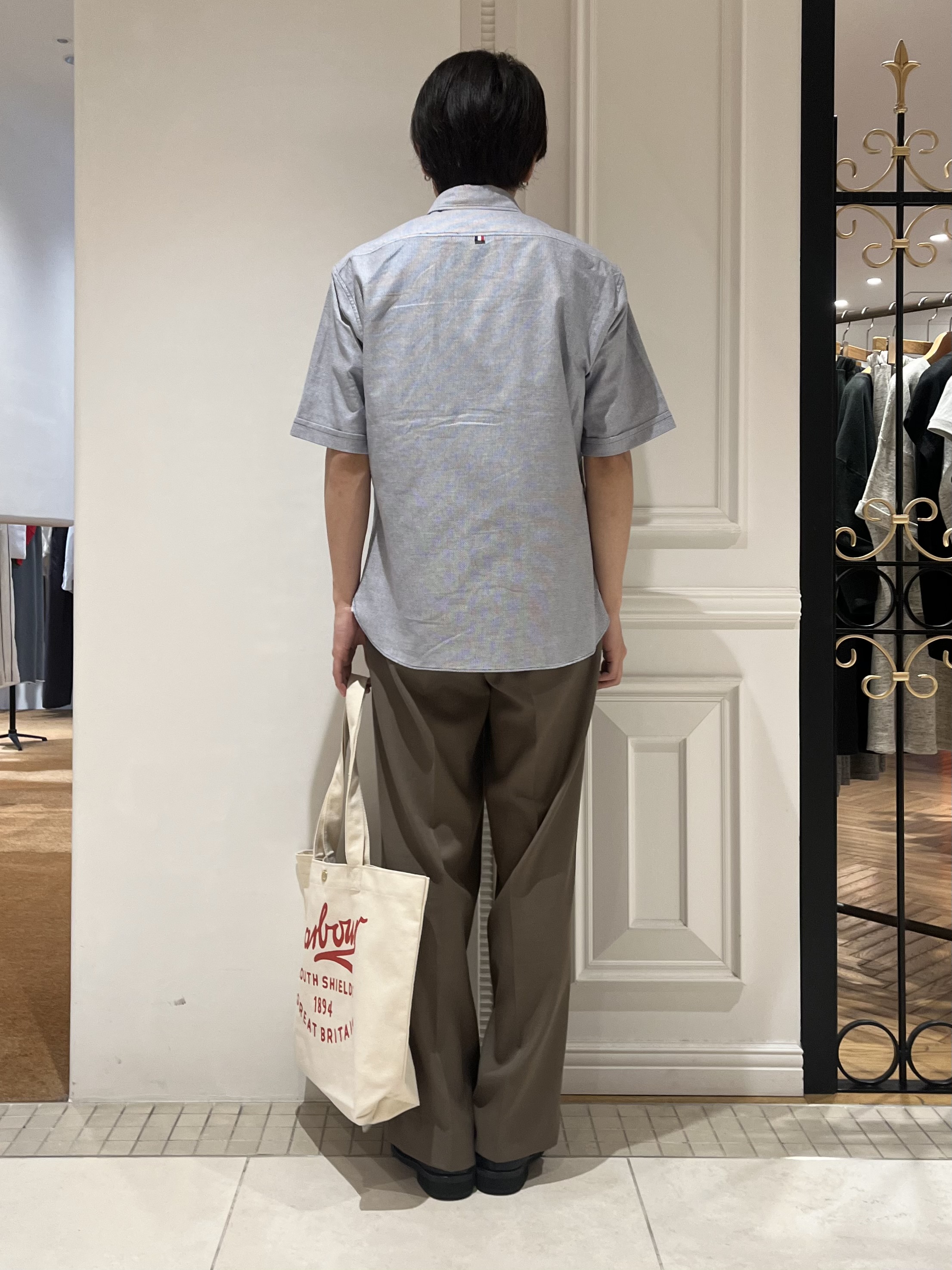 Watanabeさんの「DRESSTERIOR｜【速乾素材】メッシュエアー ハーフスリーブシャツ」を使ったコーディネート