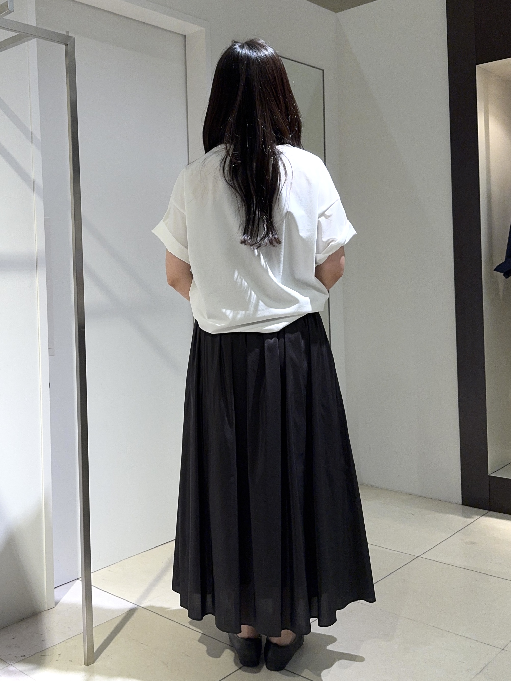 kaoruさんの「UNTITLED｜コットンロゴTシャツ」を使ったコーディネート