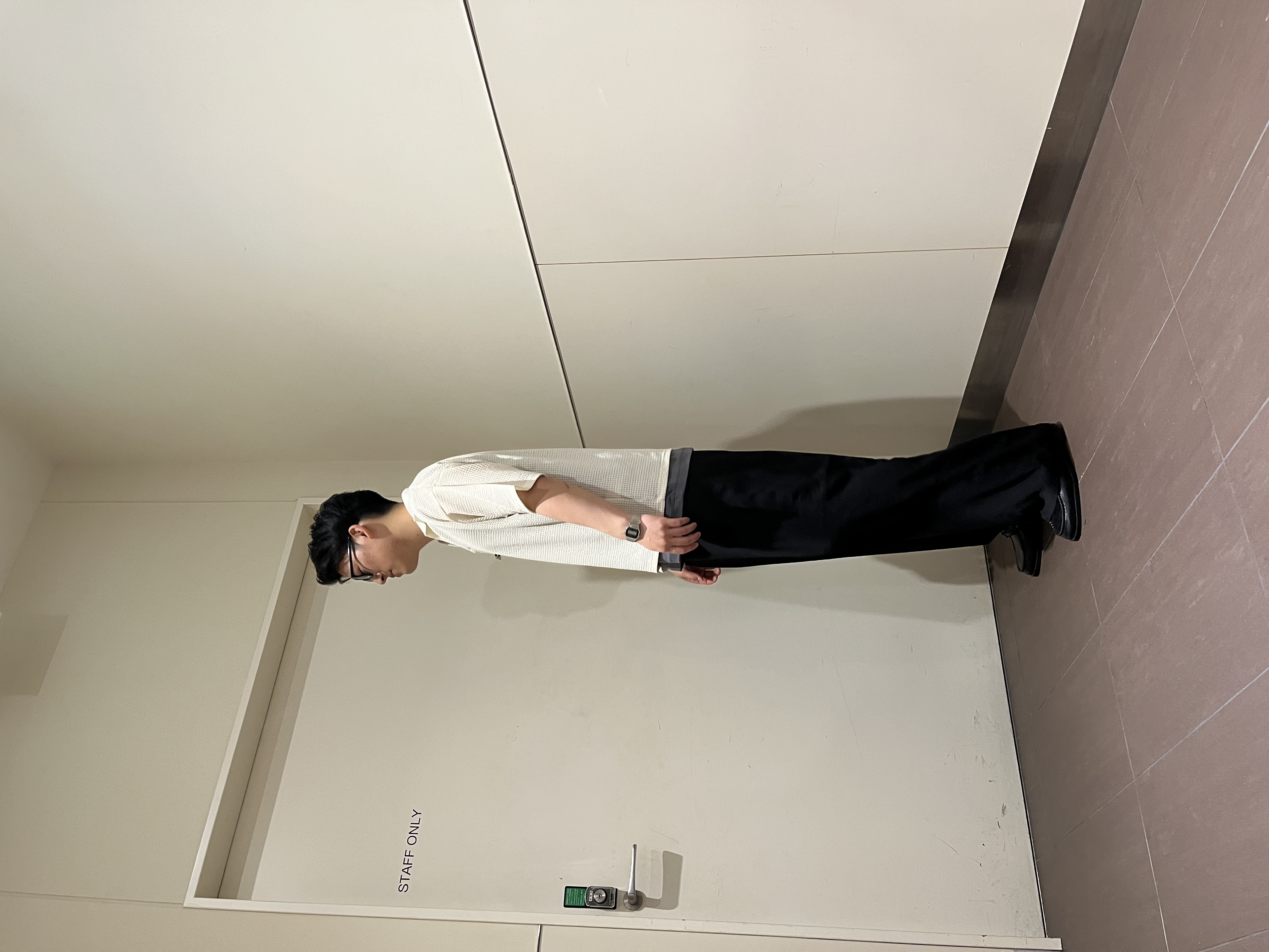 RITSUKIさんの「tk.TAKEO KIKUCHI｜【ソフトタッチ】ルーズスキッパーポロシャツ/ソフト肌触り/オーバーサイズ/ルーズ/ドロップショルダー」を使ったコーディネート