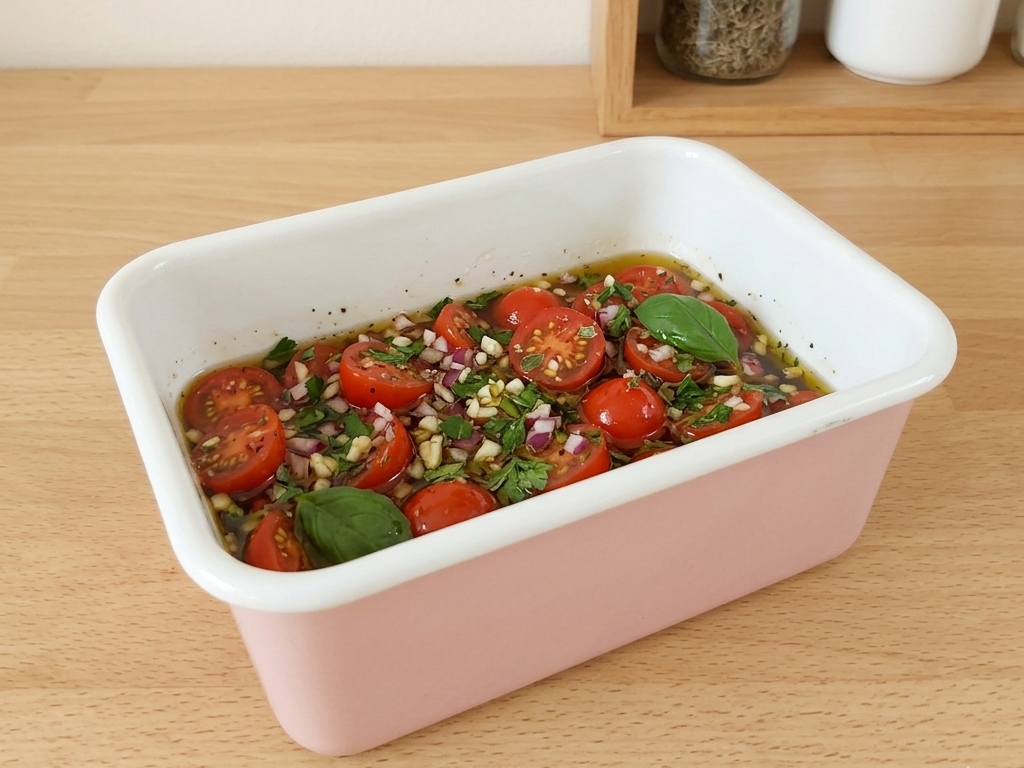 桃さんの「212 KITCHEN STORE｜富士ホーロー深型角容器 ヴィンテージグリーン S ＜212Kオリジナル＞」を使ったコーディネート