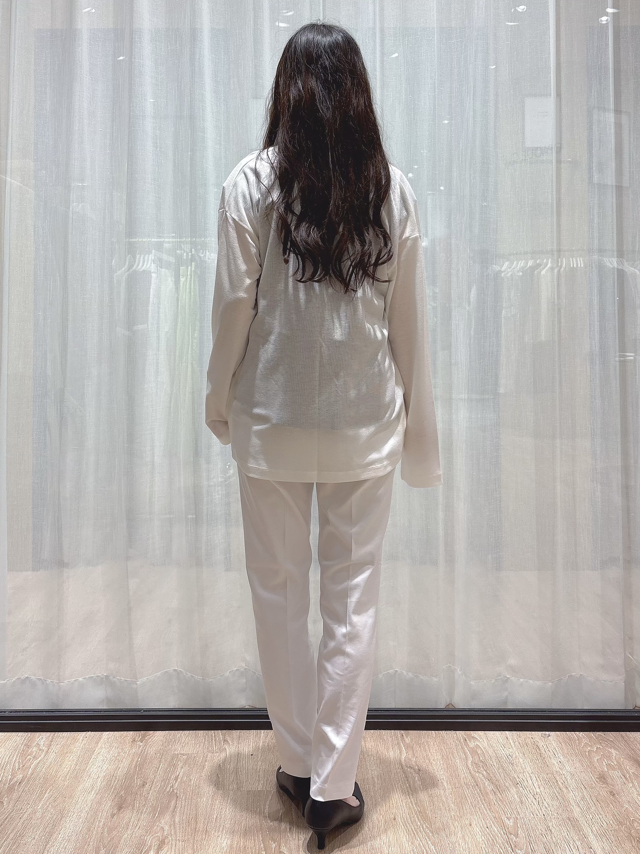 ぞうげさんの「OPAQUE.CLIP｜【UVケア】ひんやりカーディガン《接触冷感／洗濯機OK》」を使ったコーディネート