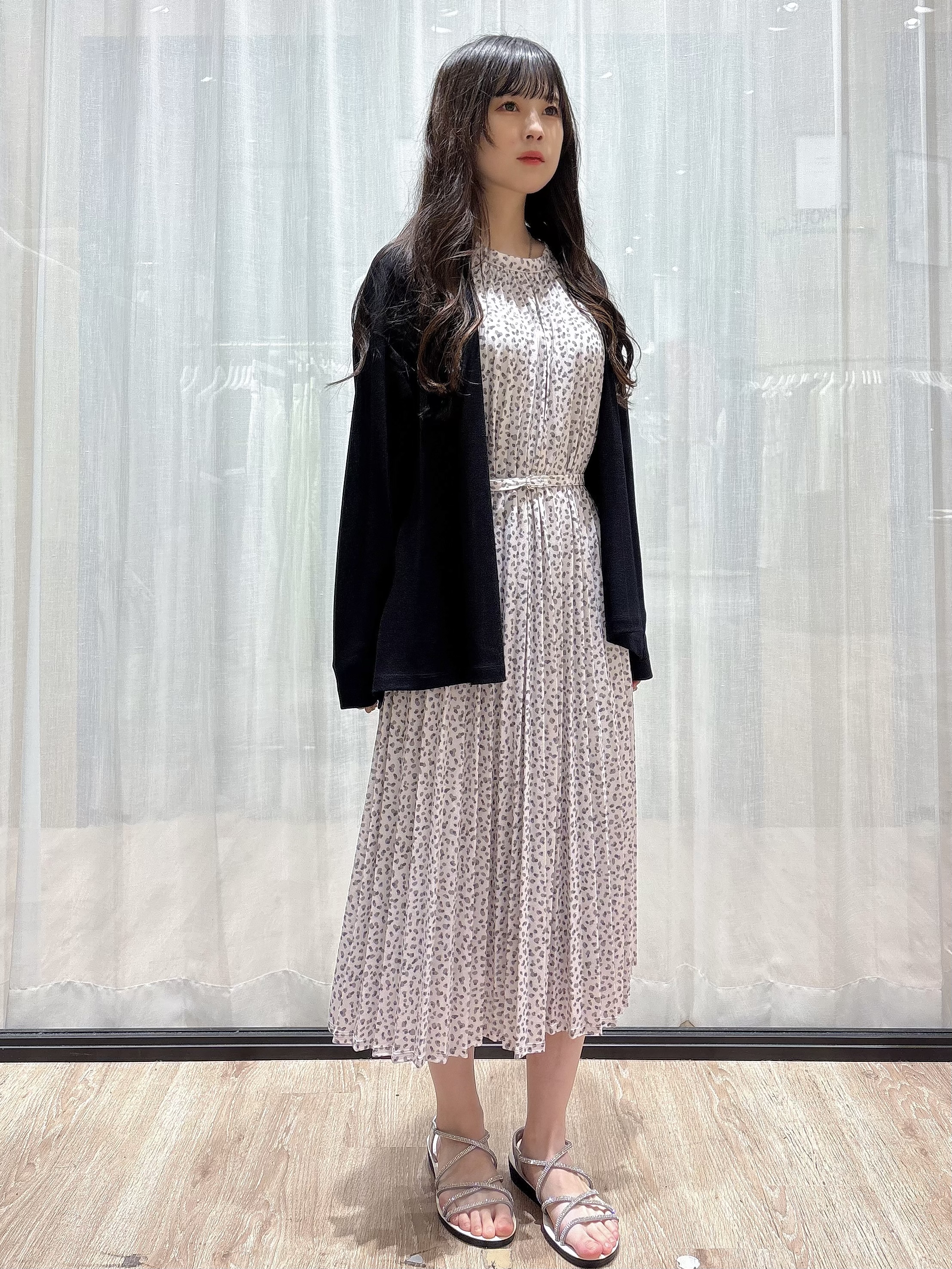 ぞうげさんの「OPAQUE.CLIP｜【UVケア】ひんやりカーディガン《接触冷感／洗濯機OK》」を使ったコーディネート