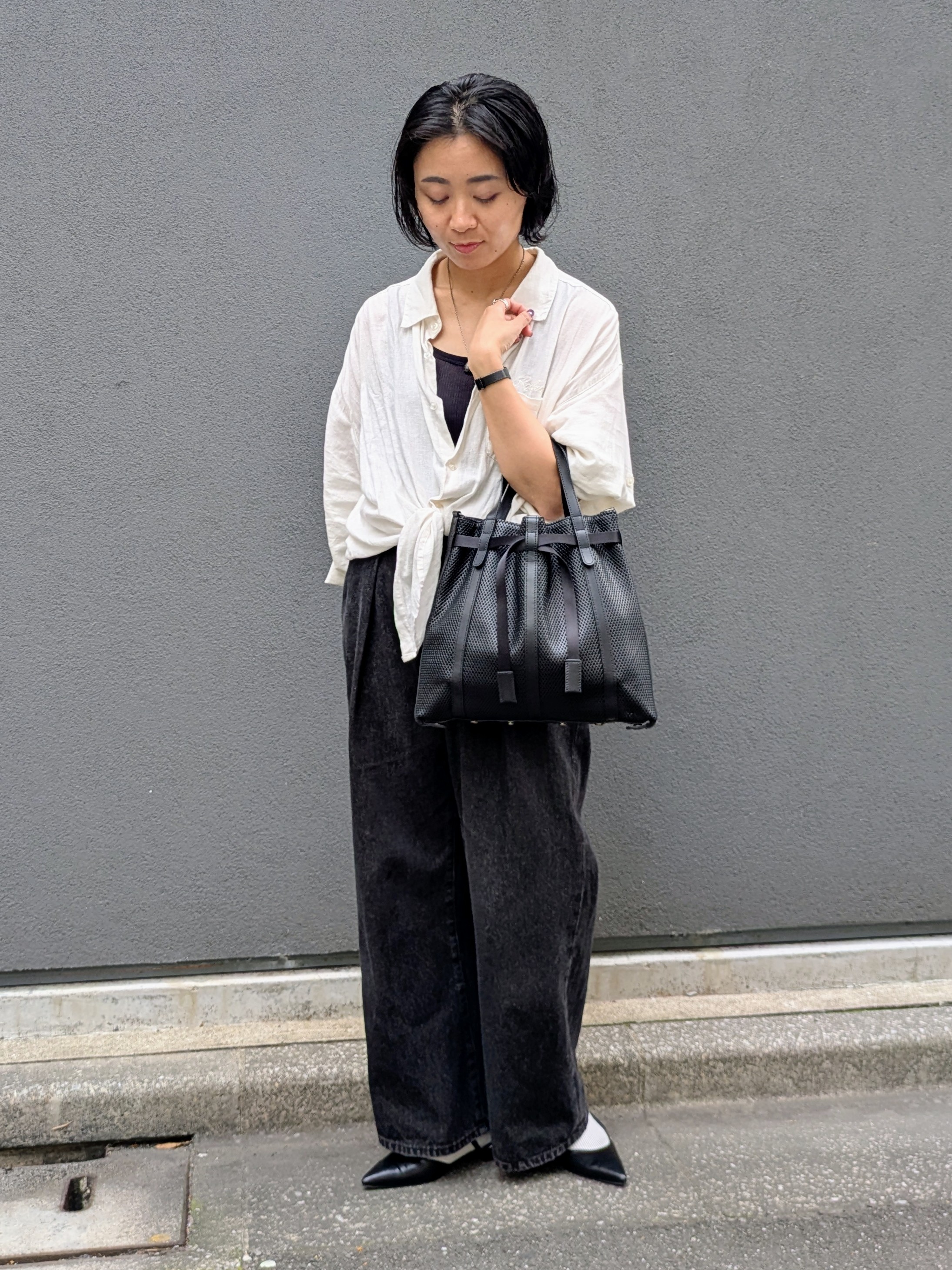 MTさんの「HIROKO HAYASHI｜PANIER（パニエ）2wayショルダーバッグ」を使ったコーディネート