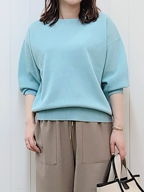 itoさんの「Dessin｜【洗える】シアーリラックスニット」を使ったコーディネート