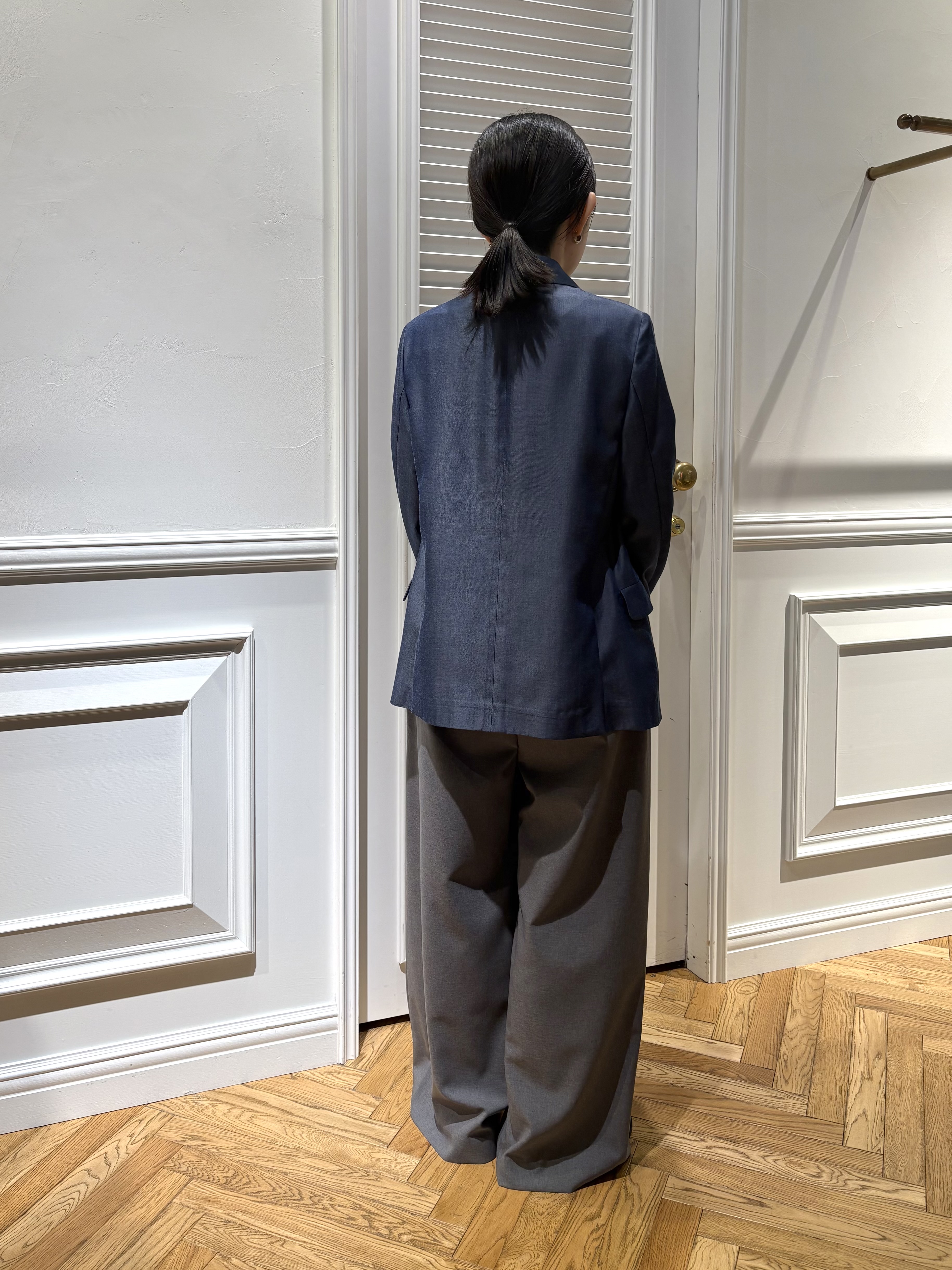 cocoさんの「DRESSTERIOR｜【接触冷感】イージーケアー クールタッチ ワイドパンツ」を使ったコーディネート