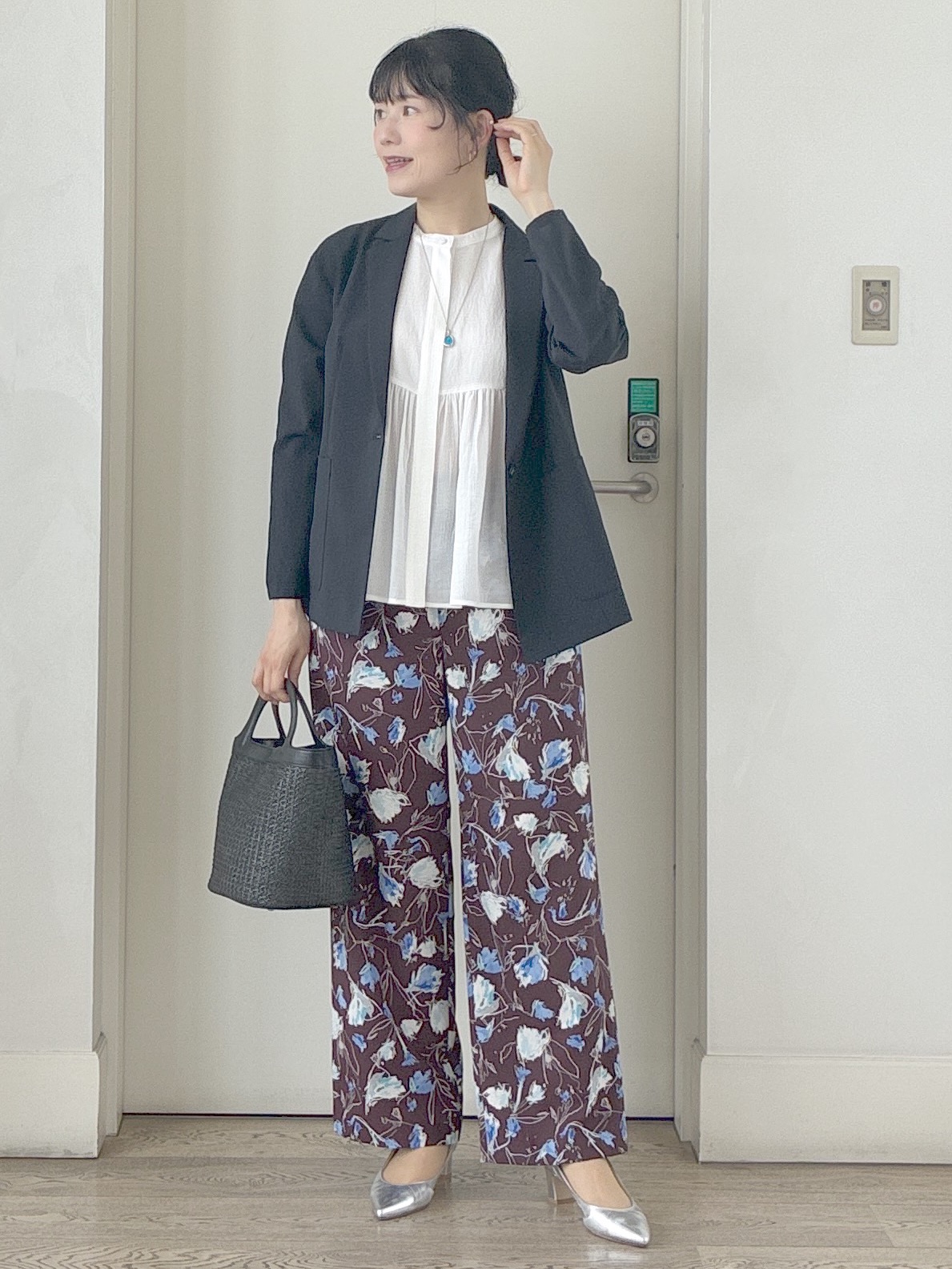  beni_gingerさんの「Reflect｜【SS-4Lサイズ／接触冷感／シワになりにくい】リラクシーテーラードジャケット」を使ったコーディネート