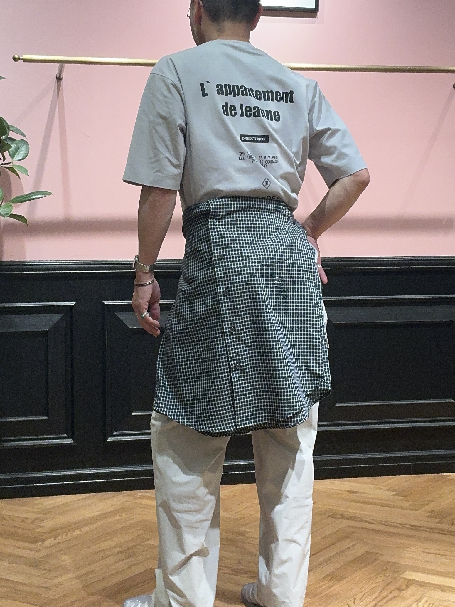 torigoeさんの「DRESSTERIOR｜ミニチェックシャツ」を使ったコーディネート