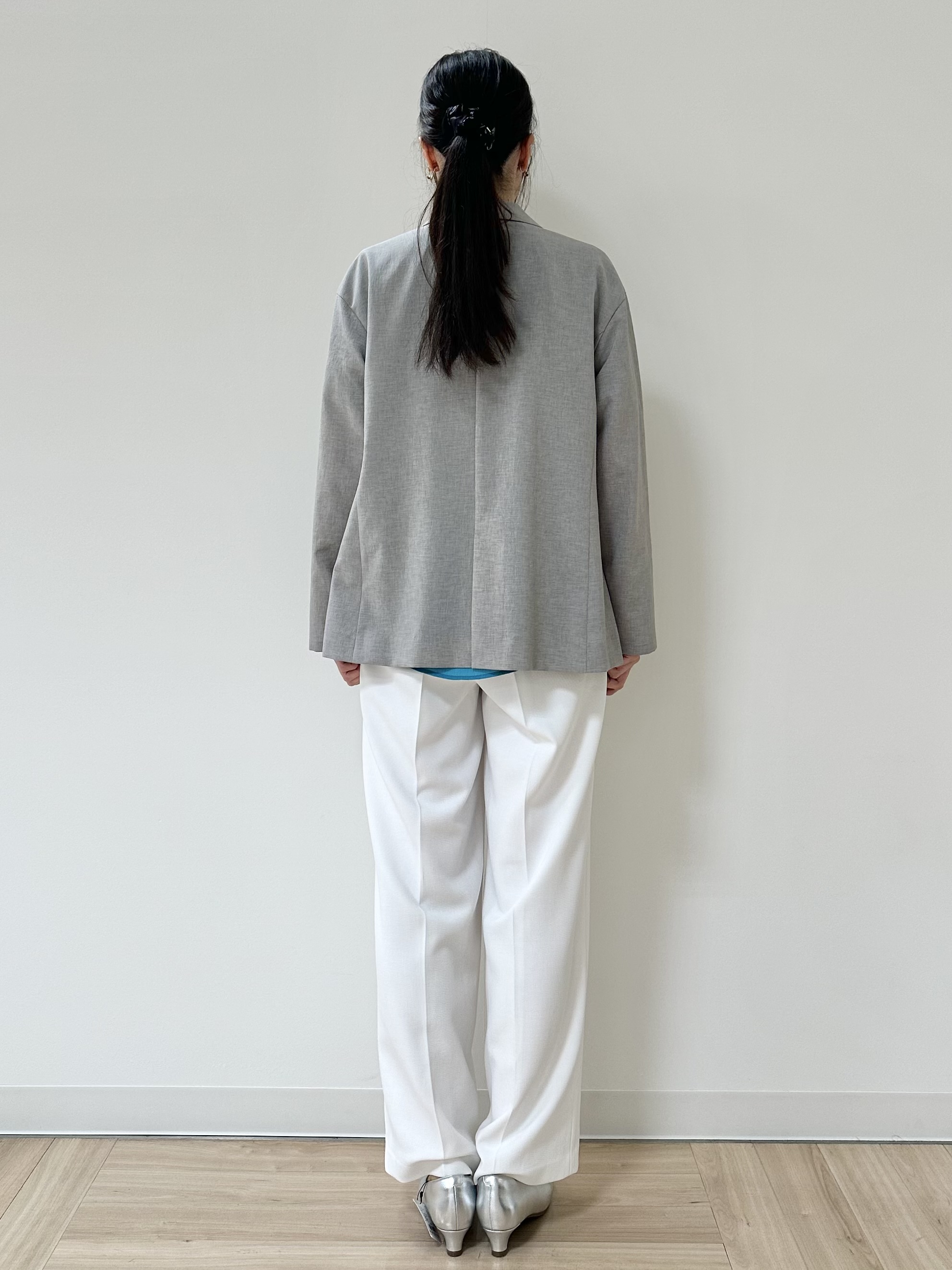 Momoさんの「Reflect｜【SS-4Lサイズ／接触冷感／シワになりにくい】リラクシーテーラードジャケット」を使ったコーディネート