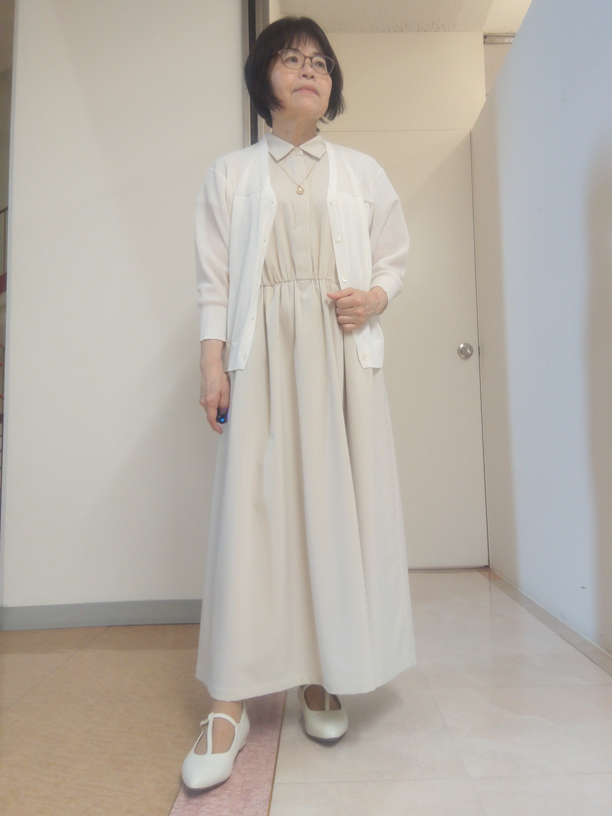 tokuさんの「Reflect｜フレンチスリーブシャツワンピース」を使ったコーディネート