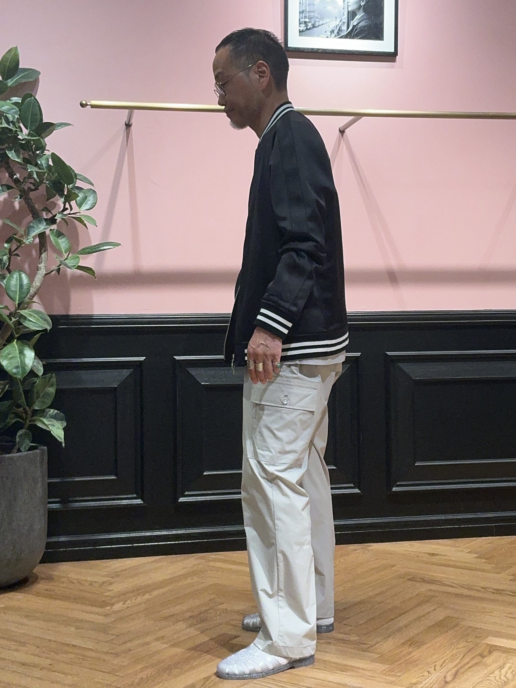 torigoeさんの「DRESSTERIOR｜【MonoMax4月号掲載】ピストルラビット スカジャン」を使ったコーディネート