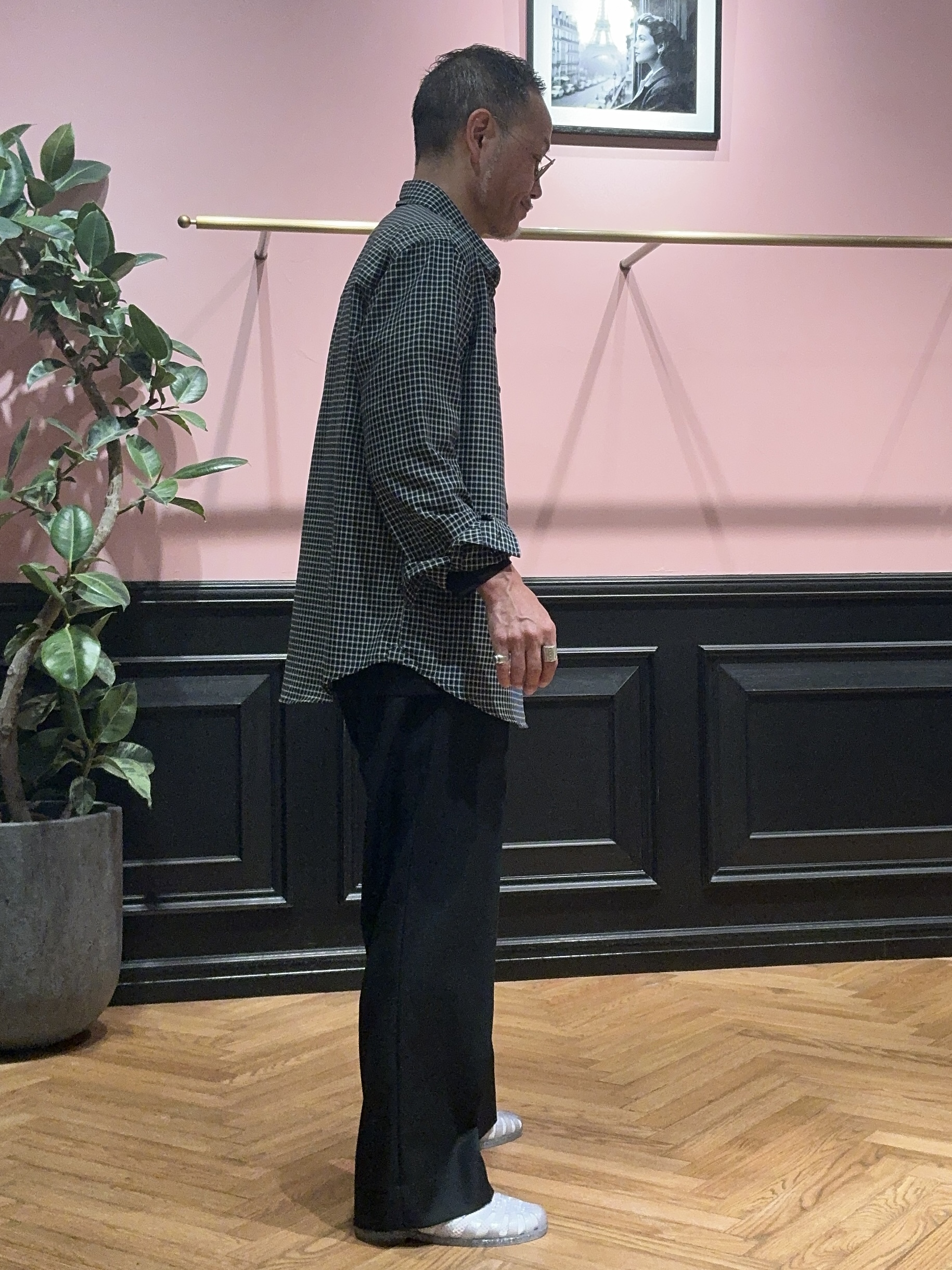 torigoeさんの「DRESSTERIOR｜ミニチェックシャツ」を使ったコーディネート