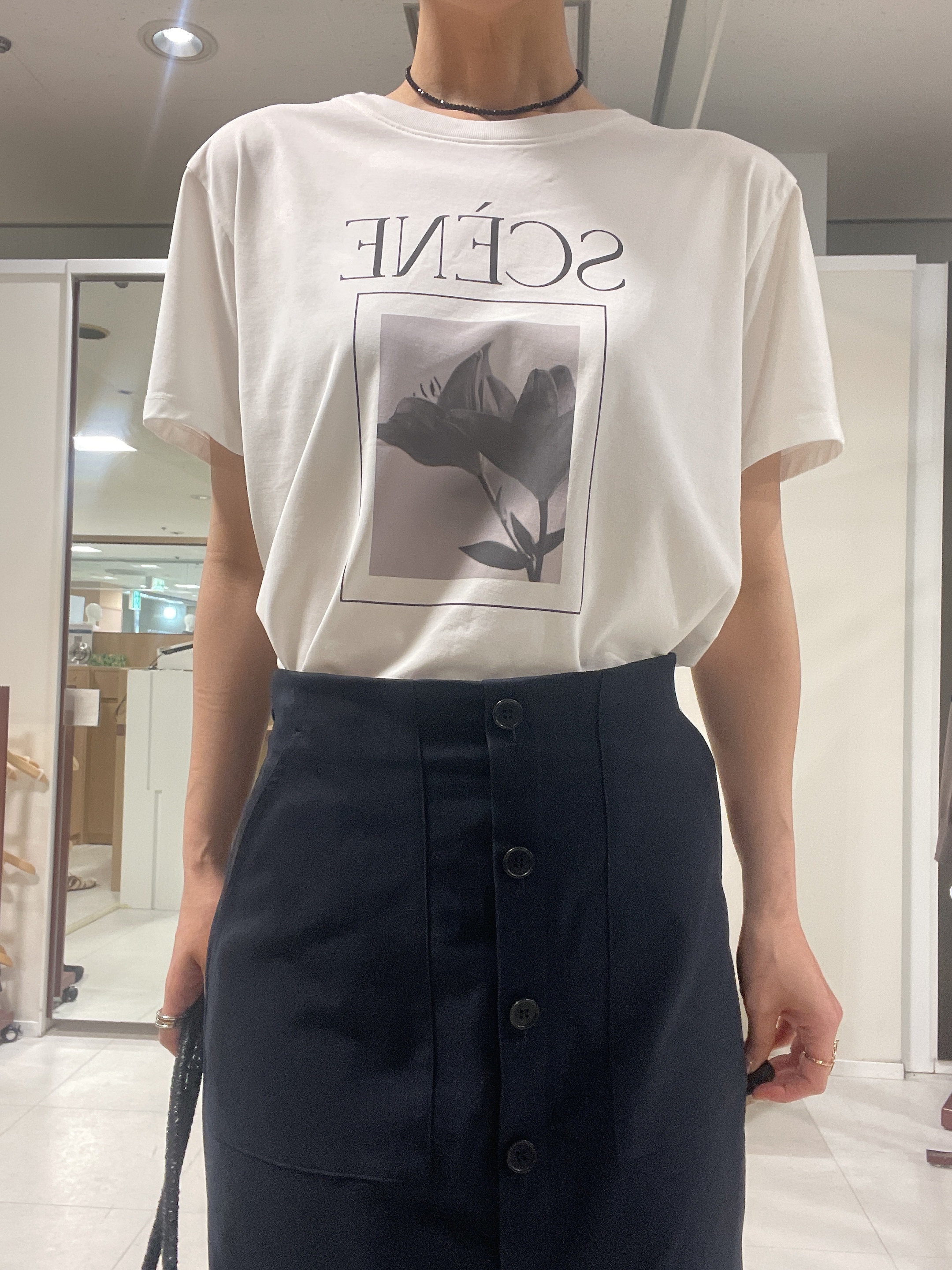 IWAMOさんの「UNTITLED｜【古畑星夏さん着用/ロゴ/プリント】グラフィックTシャツ」を使ったコーディネート