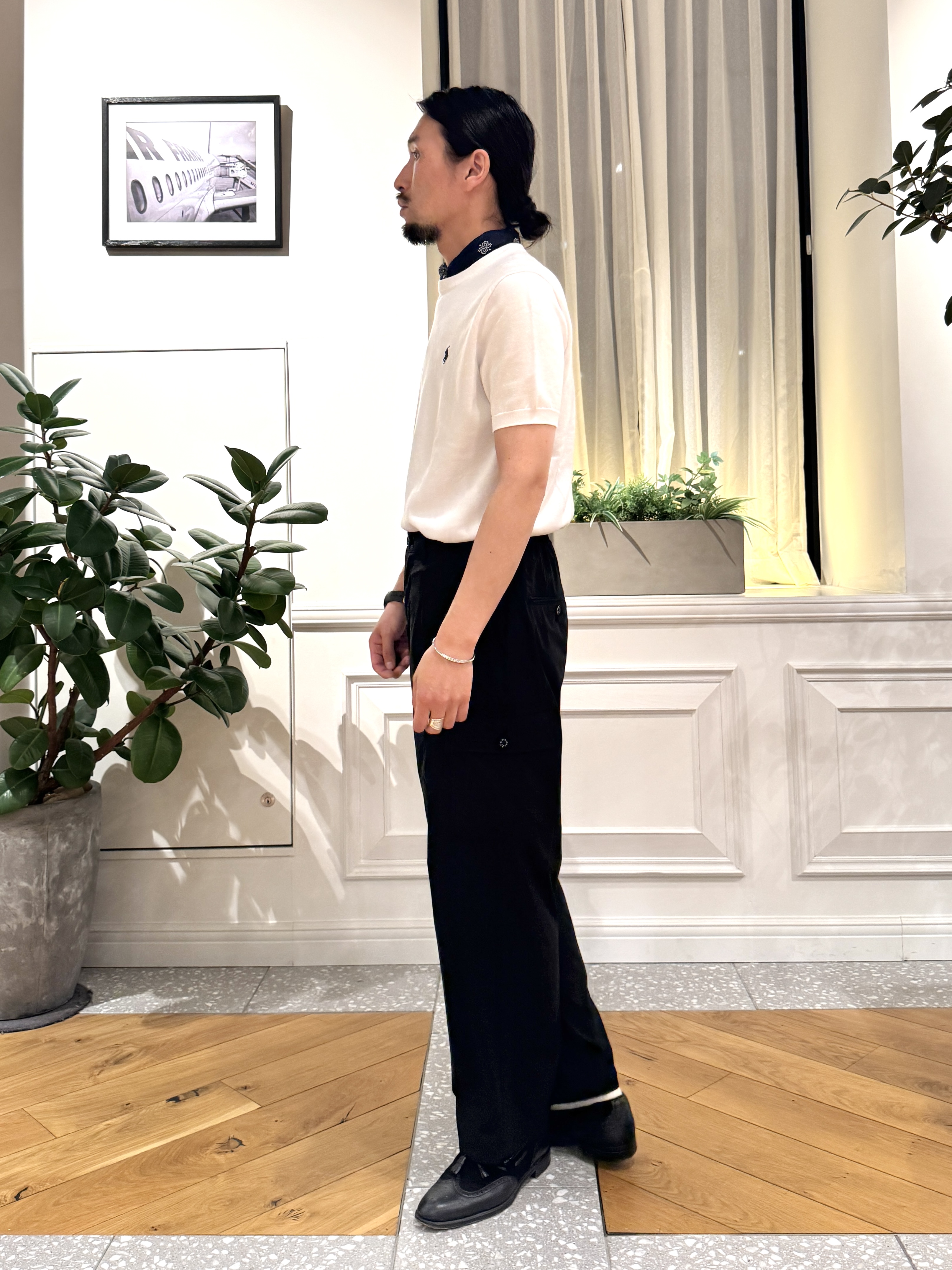 kawarataniさんの「DRESSTERIOR｜【セットアップ可/ウォッシャブル】SOLOTEX ストレッチパンツ」を使ったコーディネート