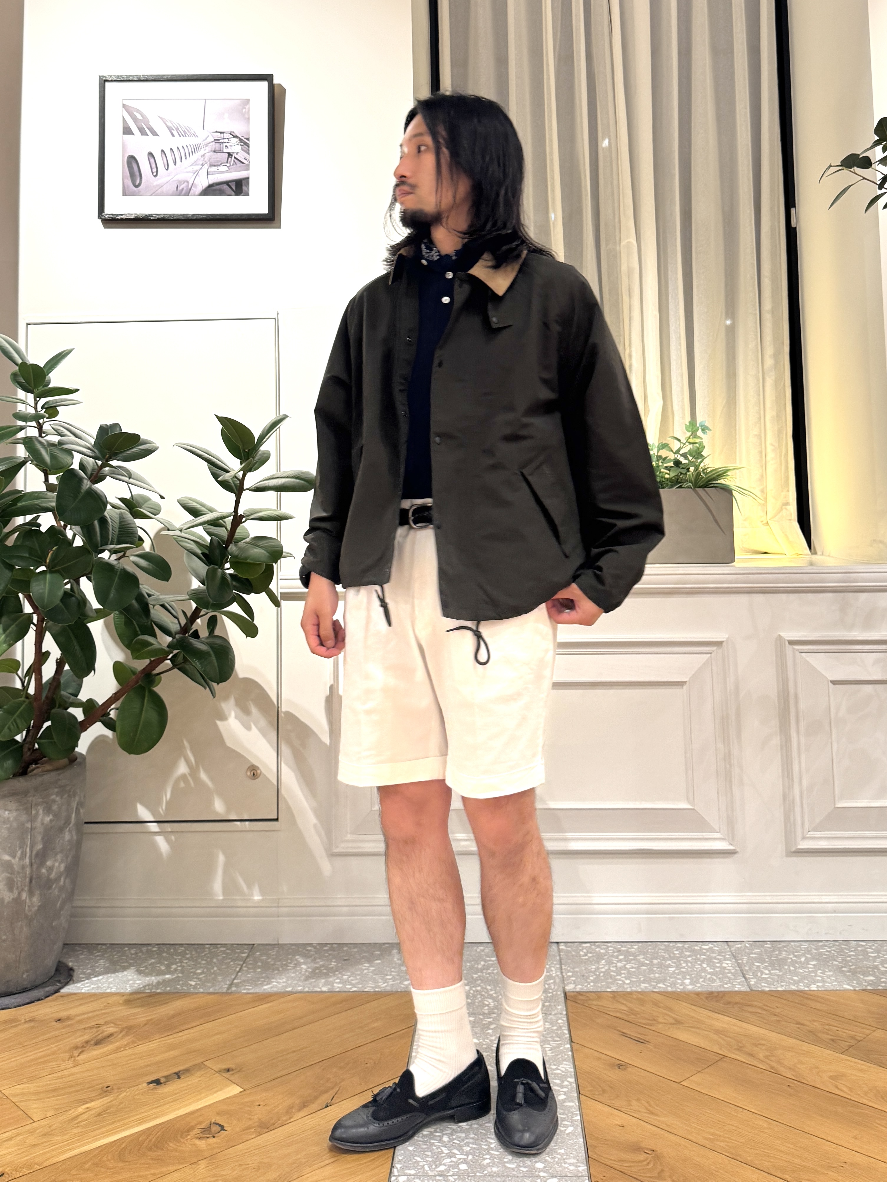 kawarataniさんの「DRESSTERIOR｜barbour（バブアー）Transport｜ジャケット」を使ったコーディネート