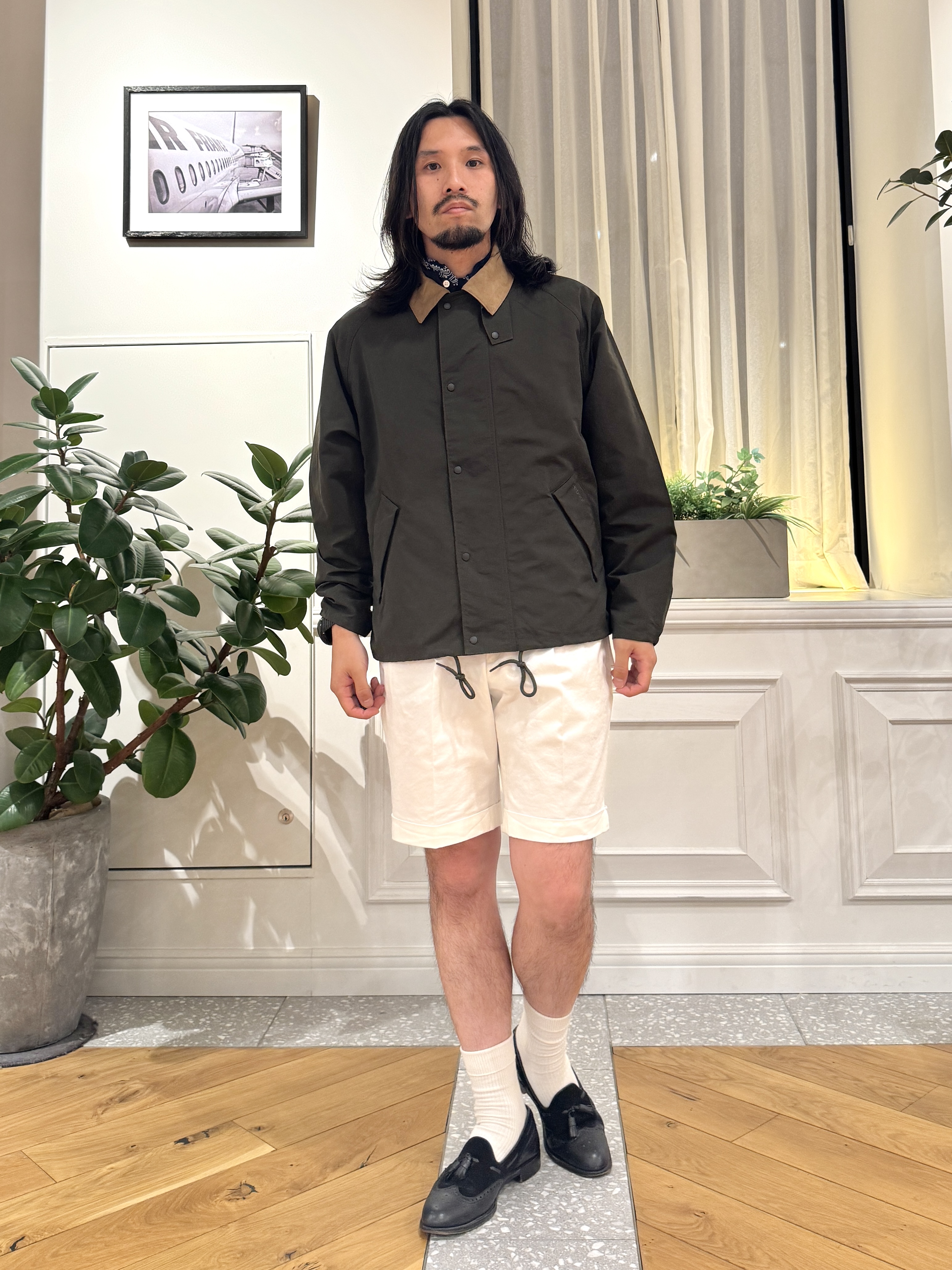 kawarataniさんの「DRESSTERIOR｜barbour（バブアー）Transport｜ジャケット」を使ったコーディネート