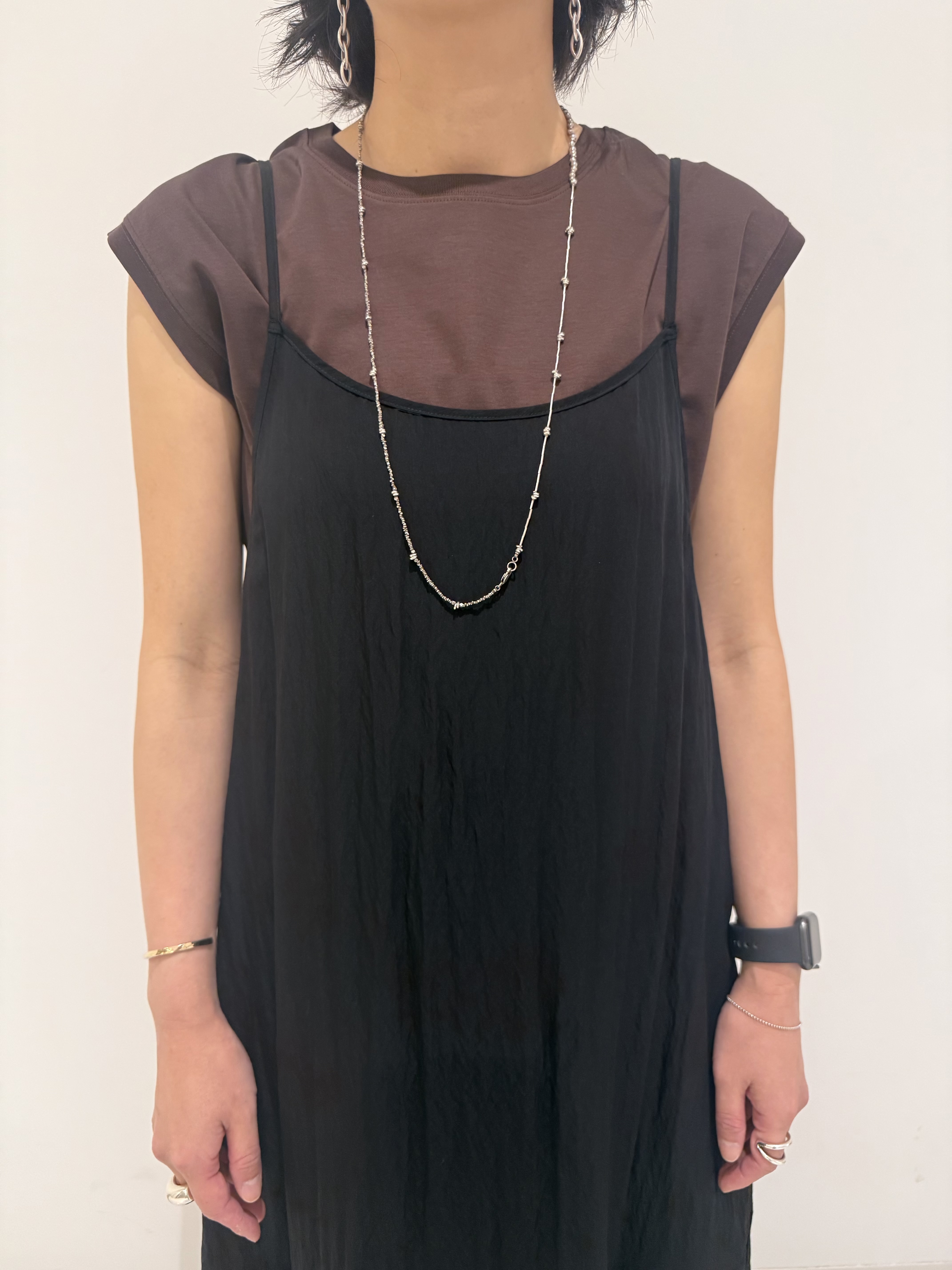 MIYAKAWAさんの「DRESSTERIOR｜【接触冷感／抗菌防臭／消臭】アイスクリアコットンフレンチスリーブT」を使ったコーディネート