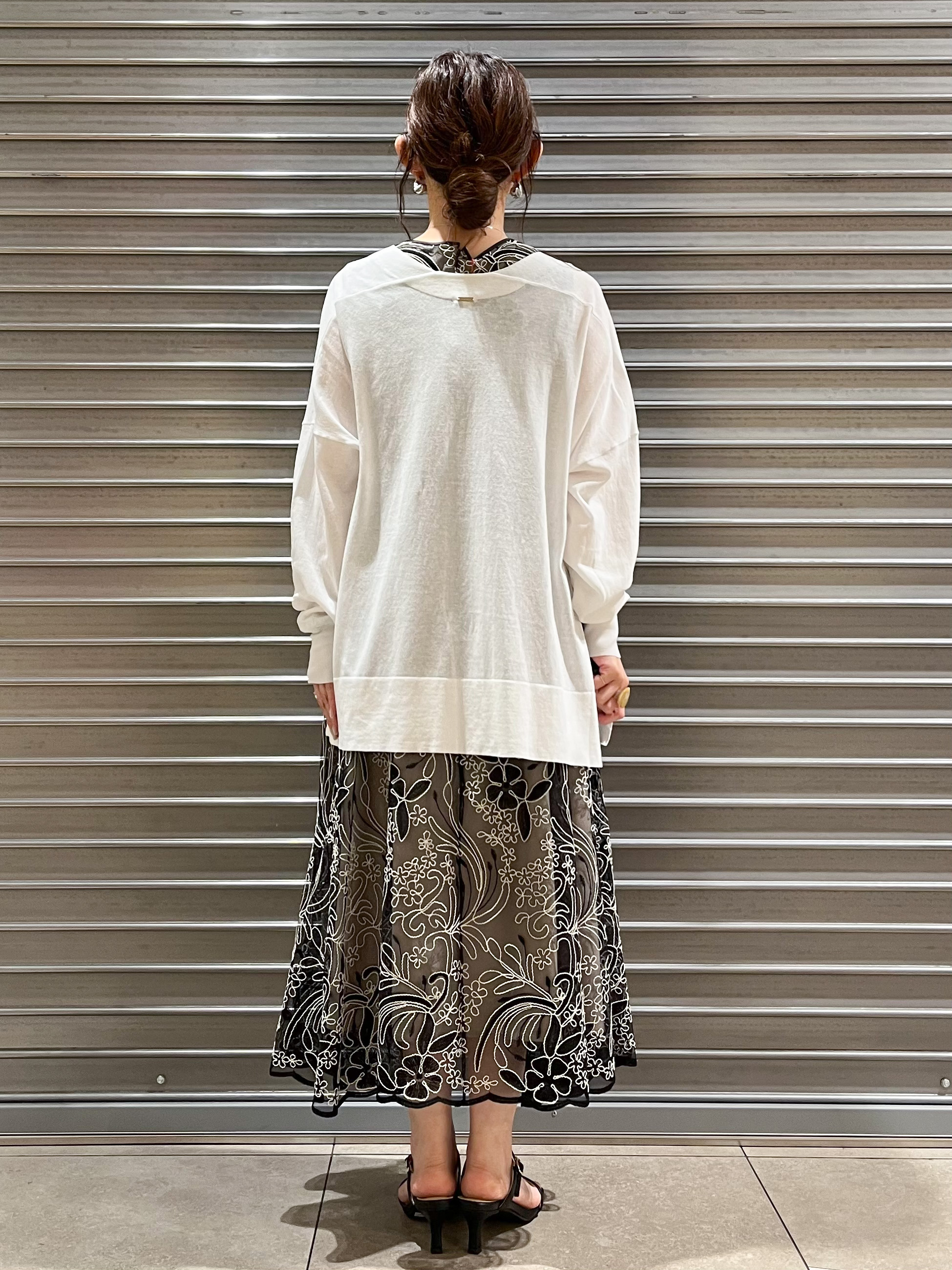 じゅんさんの「DRESSTERIOR｜【接触冷感/UVカット】ウォッシャブル スピンコットン カーディガン」を使ったコーディネート
