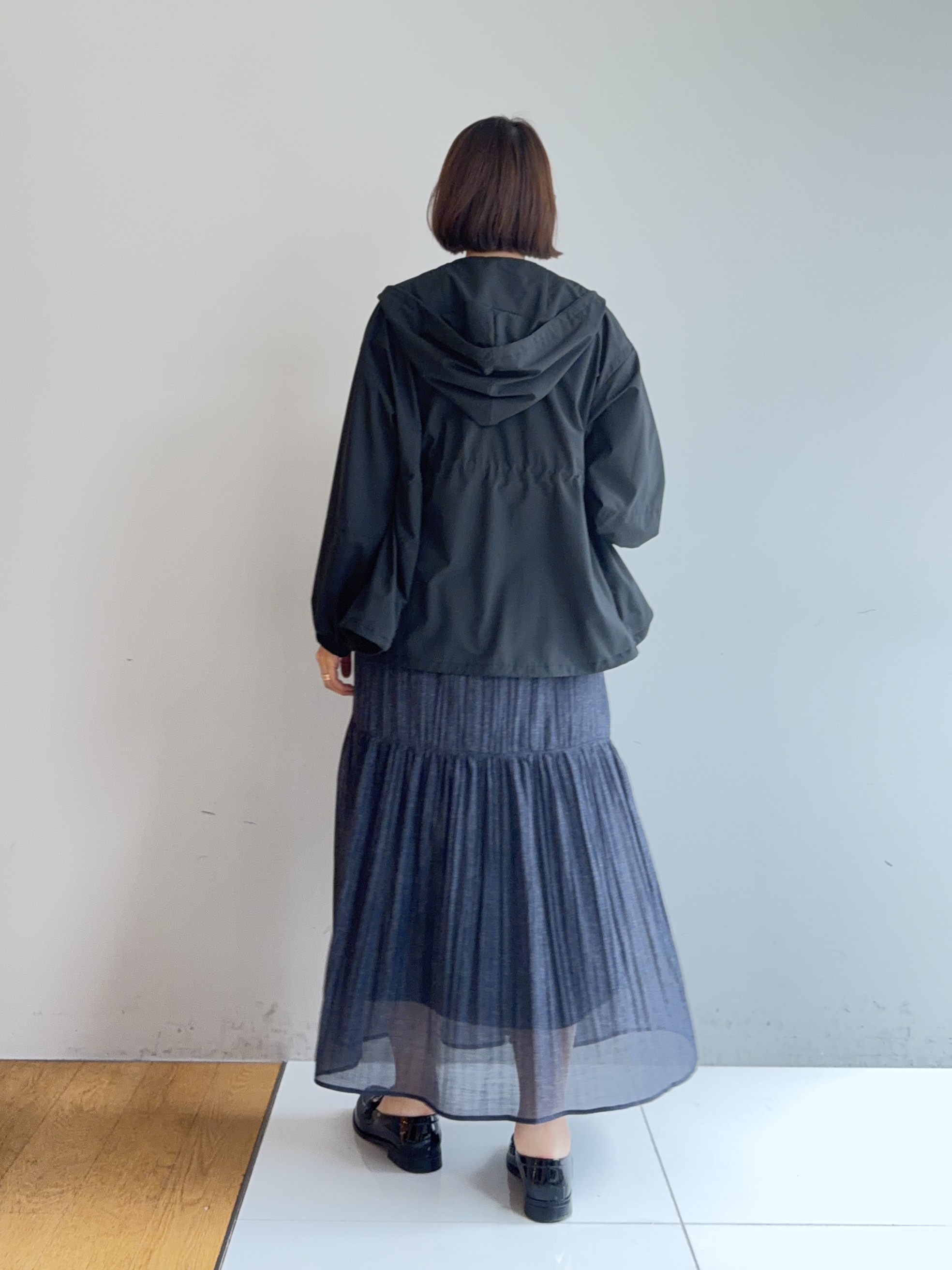 murayamaさんの「INDIVI｜【撥水／UVカット】ライトフーディーブルゾン」を使ったコーディネート
