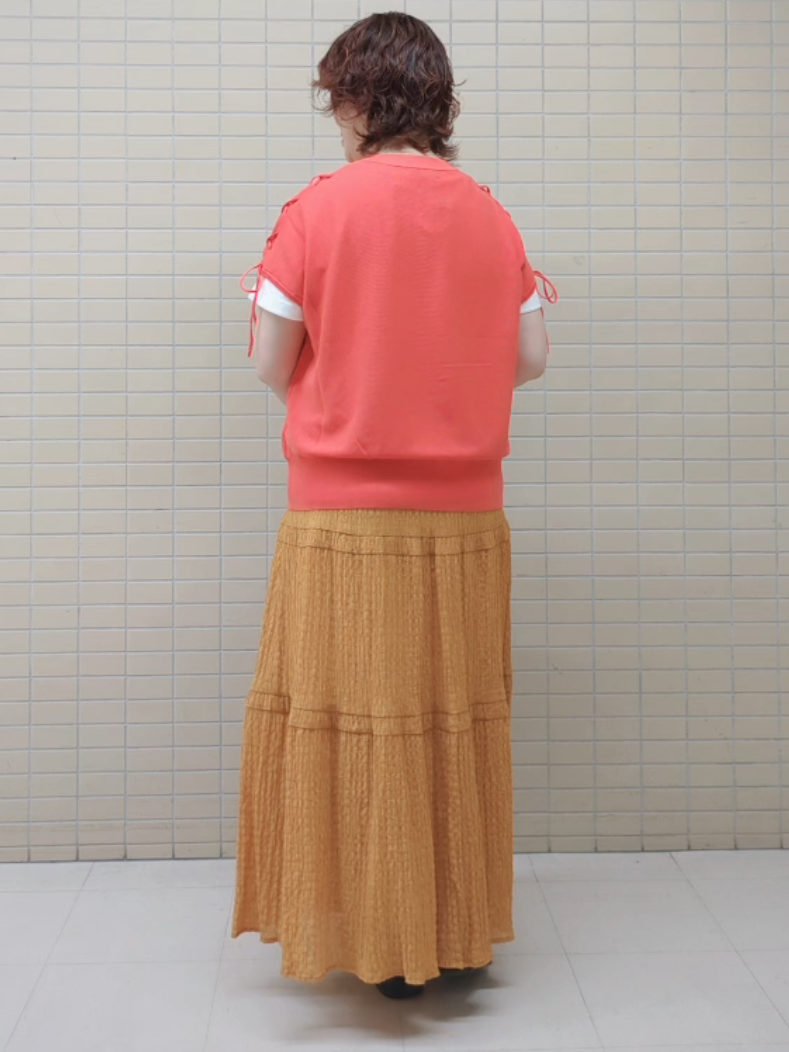 ハム太郎さんの「Reflect｜【接触冷感】ラインアート刺繍Tシャツ」を使ったコーディネート