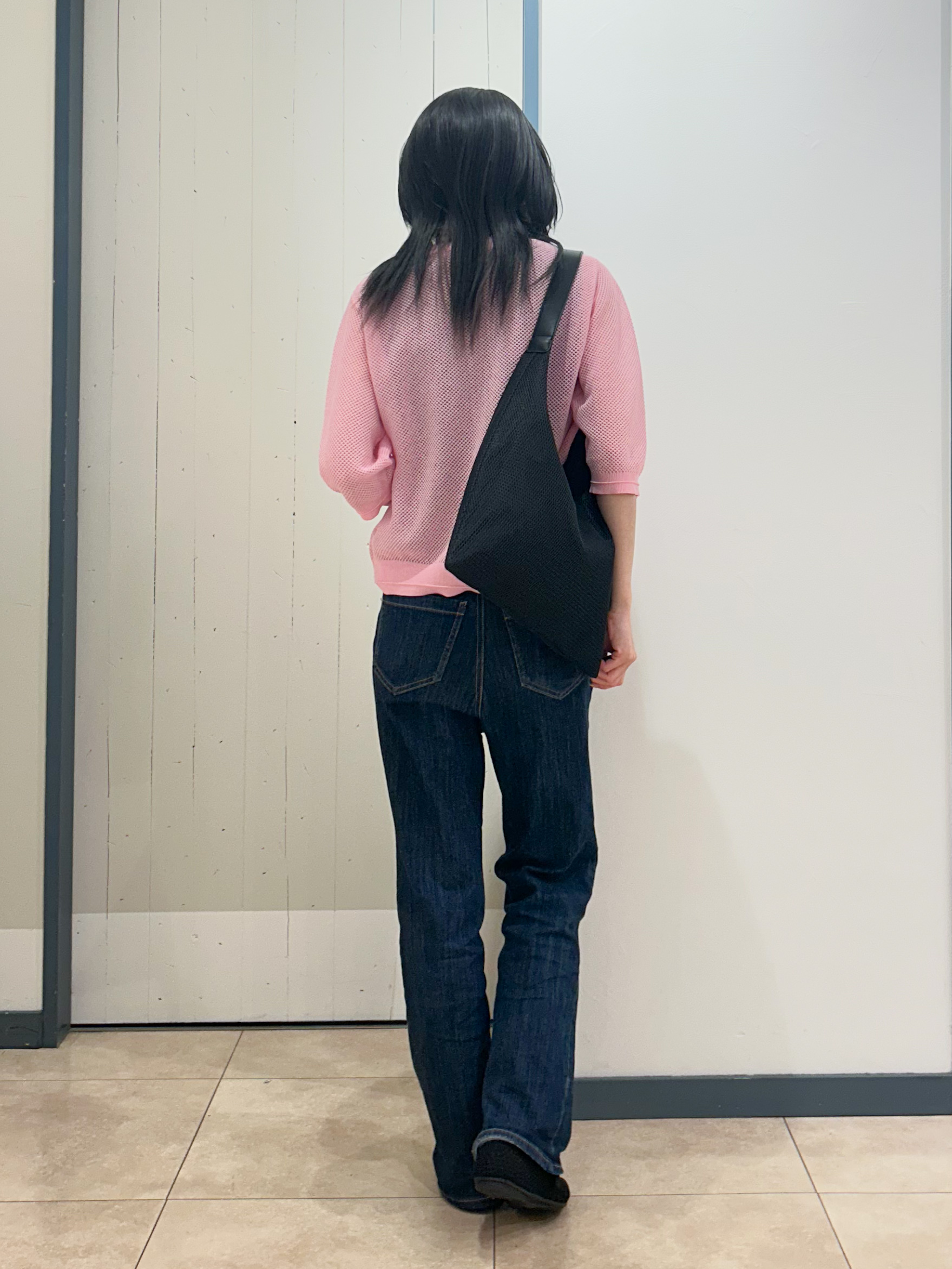 yukinoさんの「grove｜【貴島明日香さん着用・洗える】透けない、大人のメッシュカーディガン」を使ったコーディネート