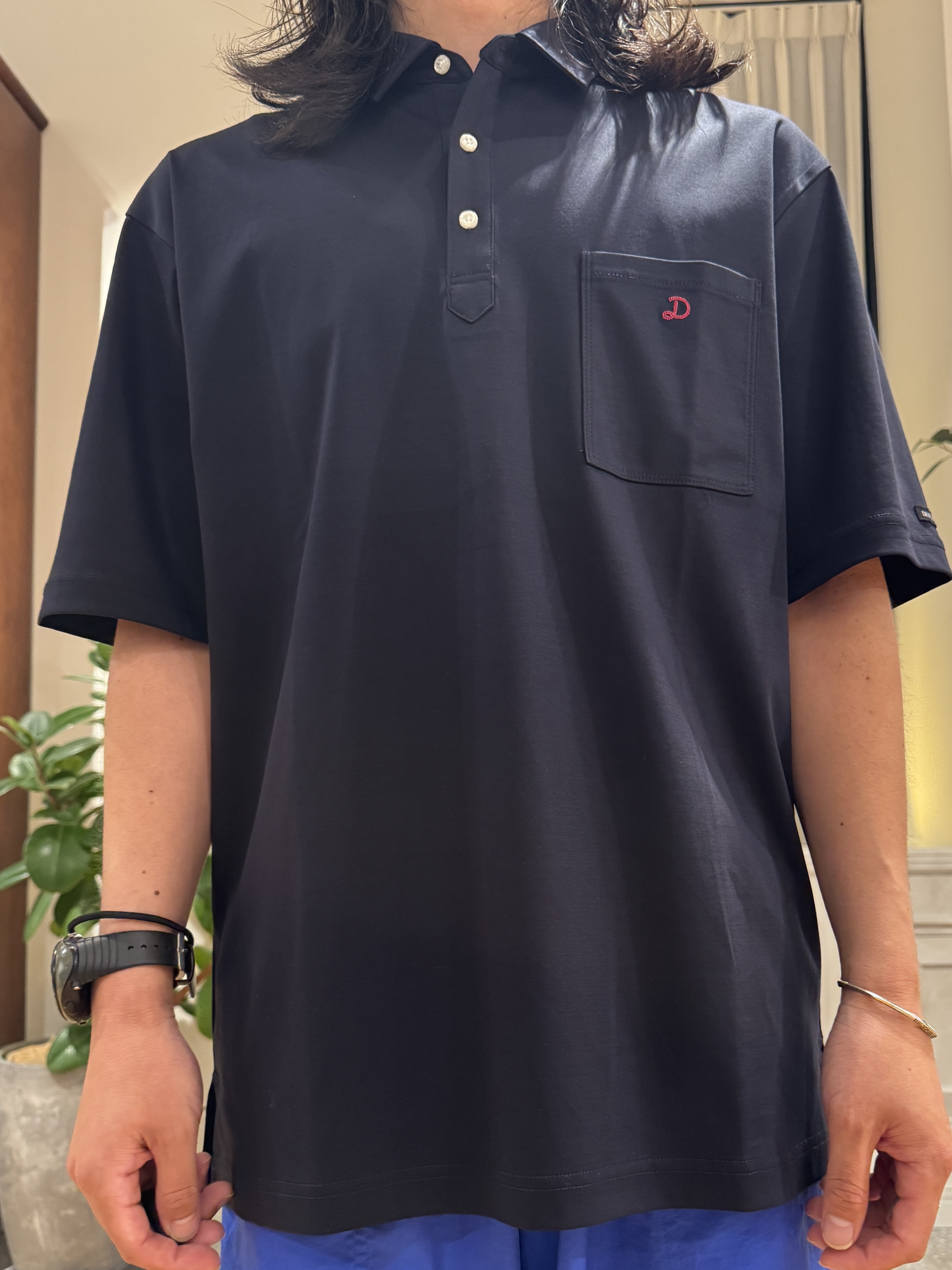 kawarataniさんの「DRESSTERIOR｜【接触冷感/抗菌防臭/消臭/Safari5月号掲載】ICE CLEAR COTTON オーバーフィッ」を使ったコーディネート