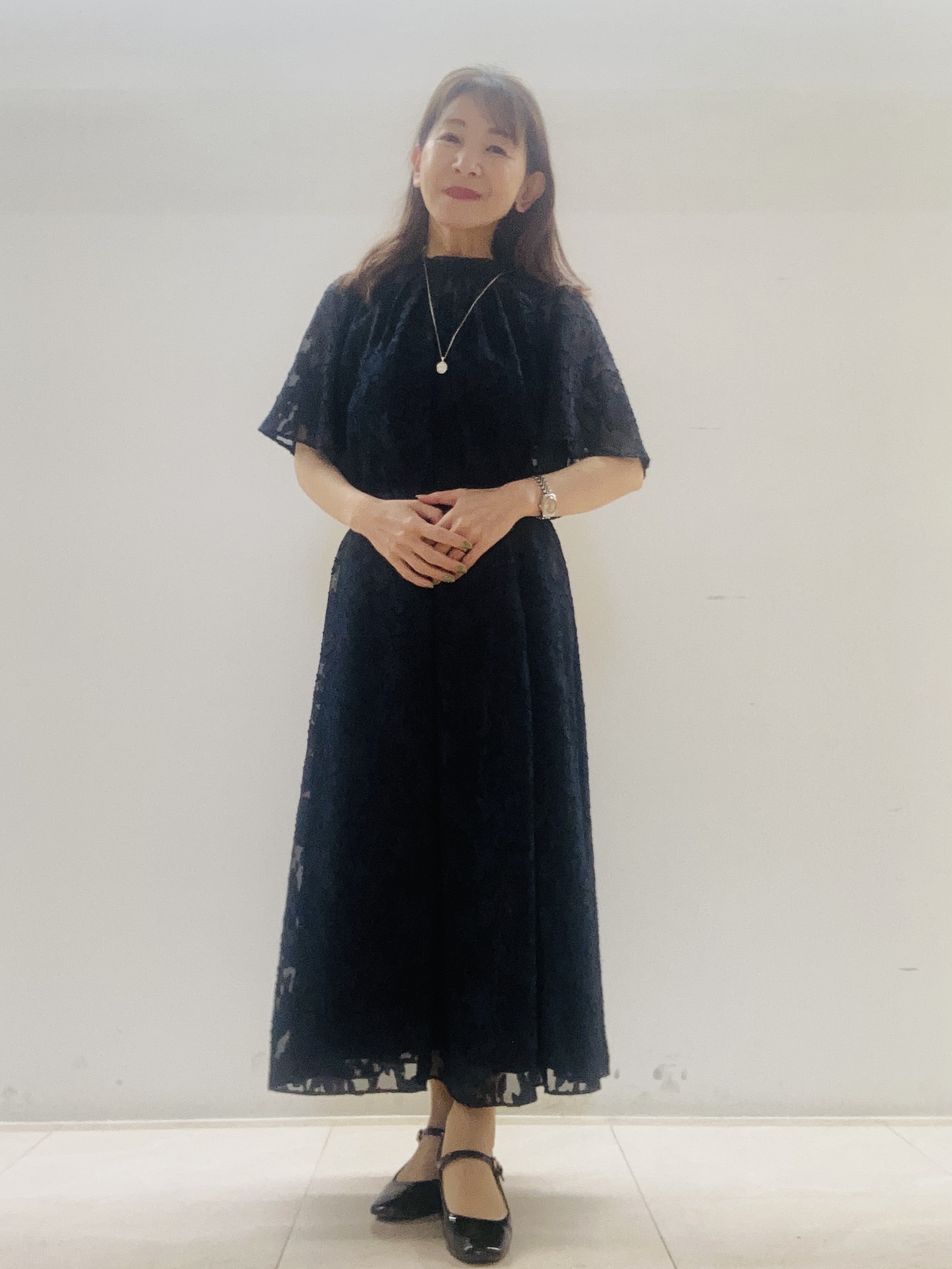 kurodaさんの「Reflect｜【選べる2柄／セットアップ可】プチスタンドカラーブラウス」を使ったコーディネート