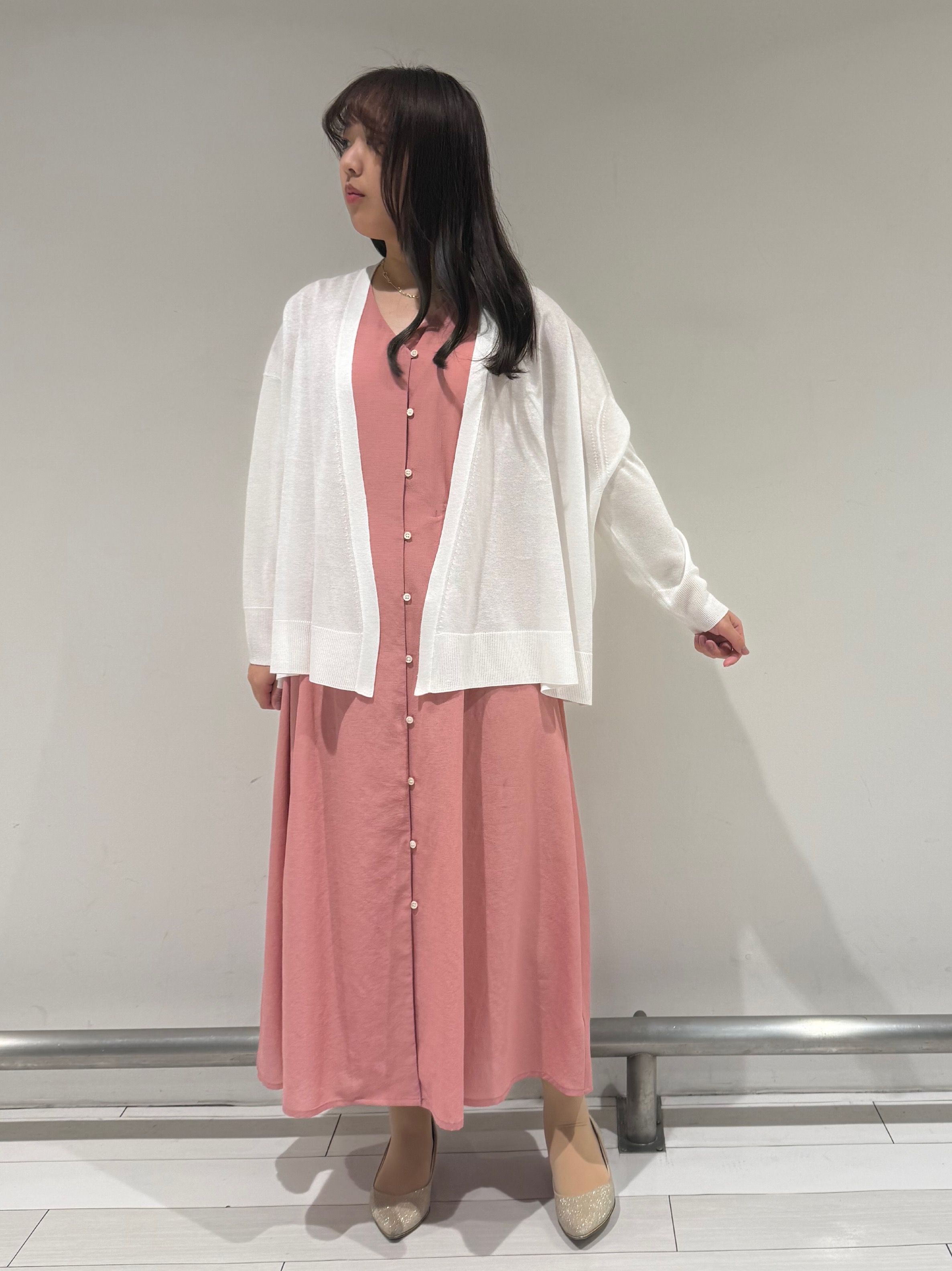 Azusaさんの「Reflect｜【冷房対策に◎】すっきり見え着流しカーディガン」を使ったコーディネート