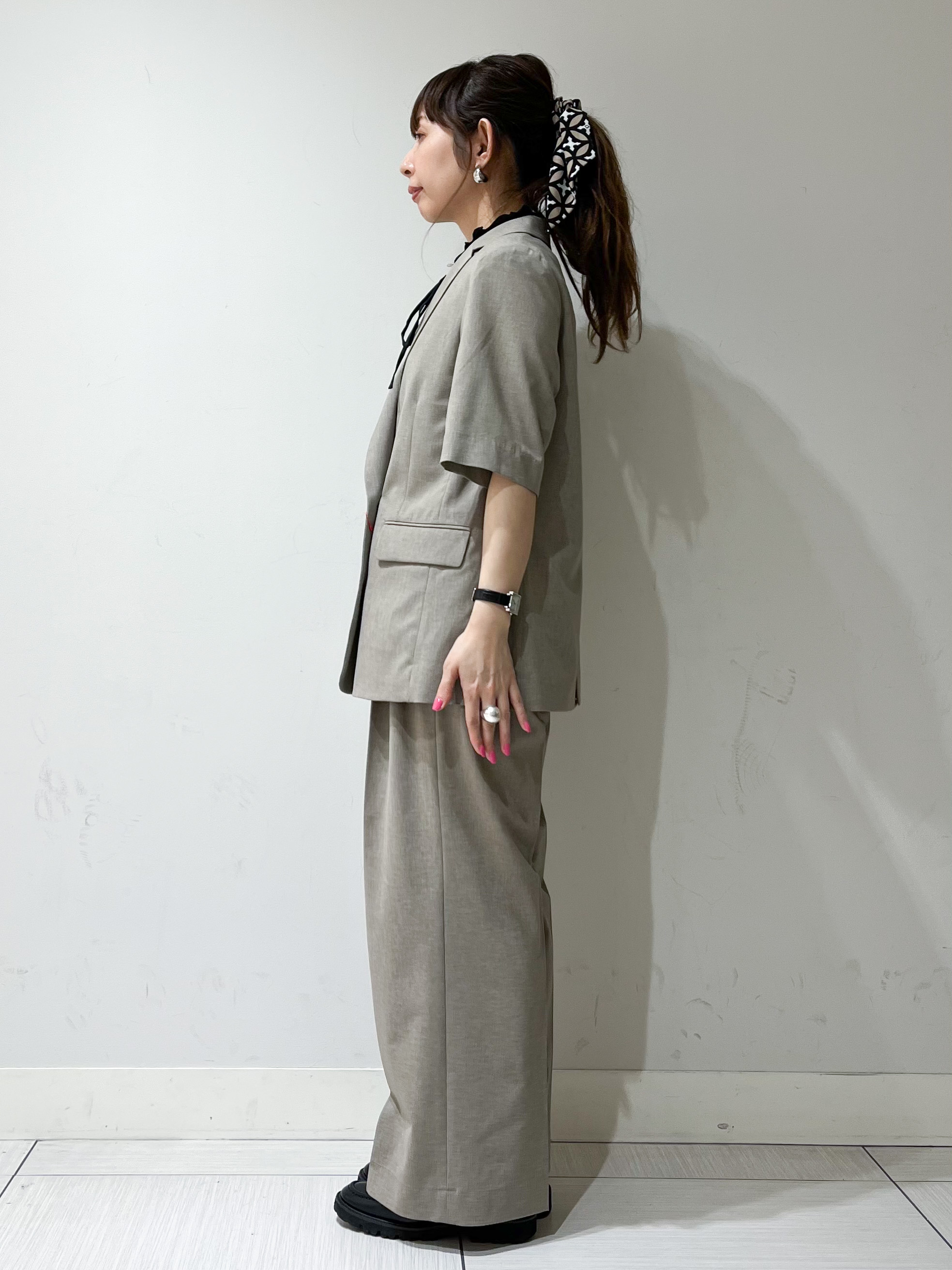 じゅんさんの「DRESSTERIOR｜【otonaMUSE5月号掲載/セットアップ可】ウォッシャブルイージーサマージャケット」を使ったコーディネート