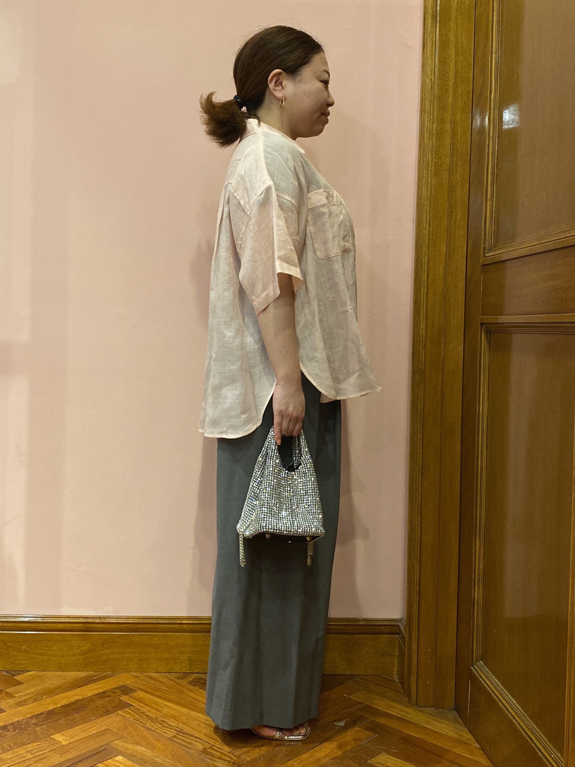 Ayano.Kさんの「DRESSTERIOR｜ピュアラミー シャツ」を使ったコーディネート