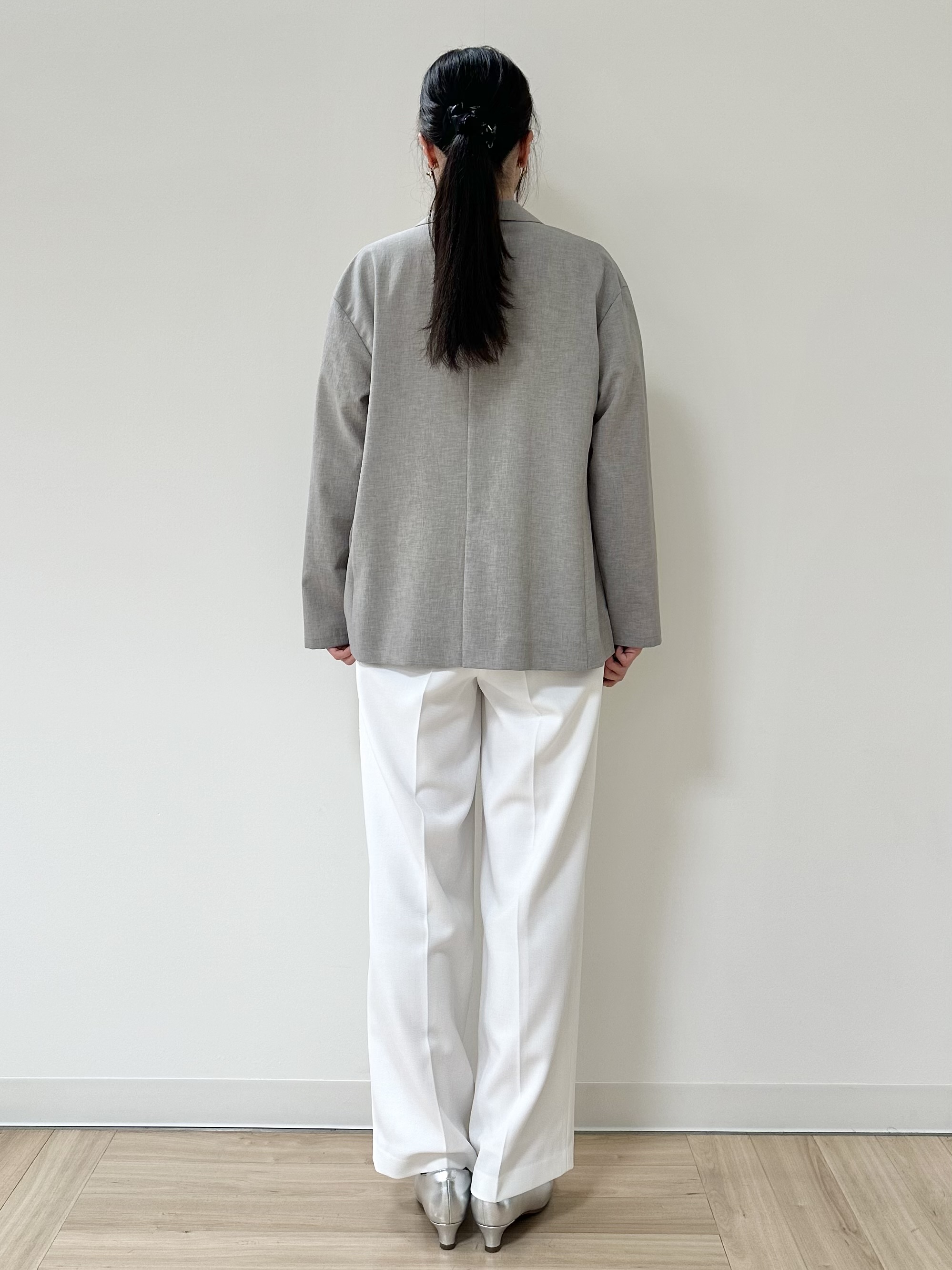 Momoさんの「Reflect｜【SS-4Lサイズ／接触冷感／シワになりにくい】リラクシーテーラードジャケット」を使ったコーディネート