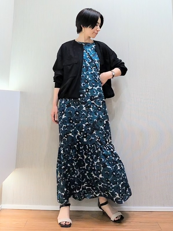 ミズタさんの「UNTITLED｜【古畑星夏さん着用/洗える】シアーブルゾン」を使ったコーディネート