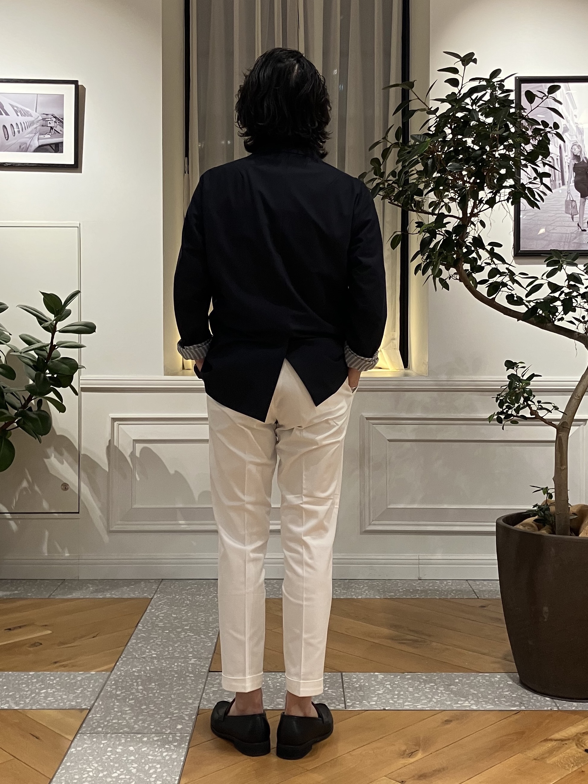 junyaさんの「DRESSTERIOR｜【セットアップ可】クールタッチ クイックドライ イージージャケット」を使ったコーディネート
