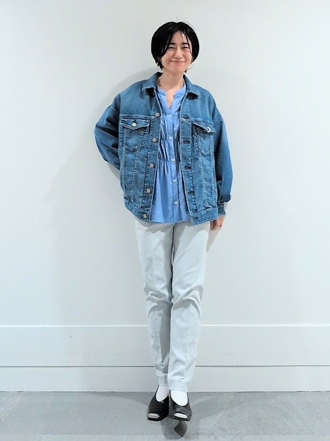 ミズタさんの「UNTITLED｜【Healthy DENIM】別注Bran／デニムジャケット」を使ったコーディネート