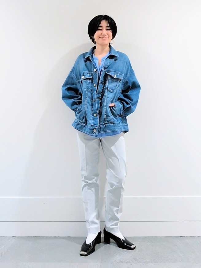 ミズタさんの「UNTITLED｜【Healthy DENIM】別注Bran／デニムジャケット」を使ったコーディネート