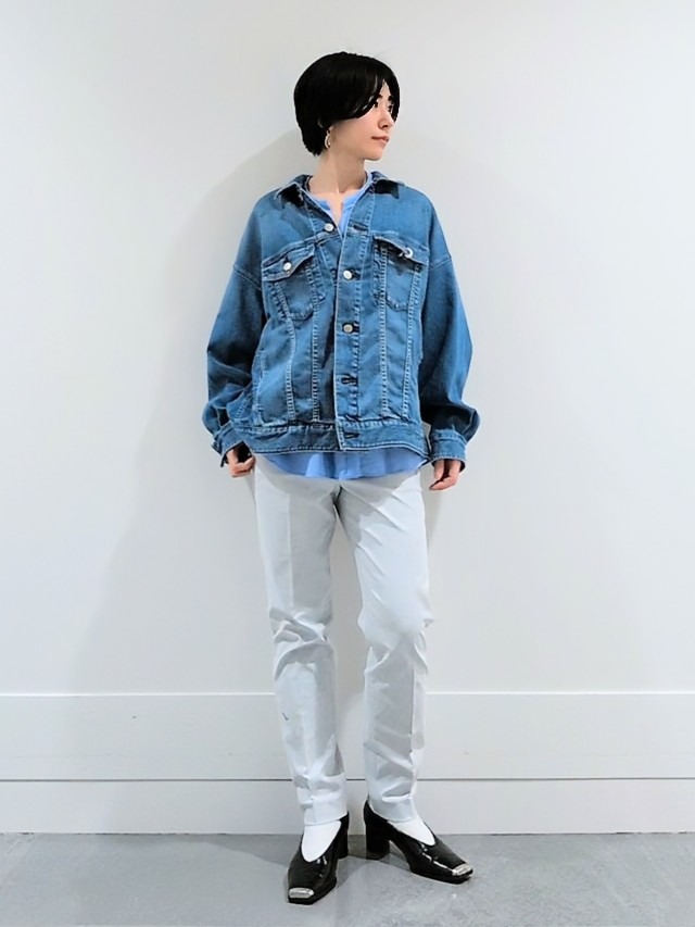 ミズタさんの「UNTITLED｜【Healthy DENIM】別注Bran／デニムジャケット」を使ったコーディネート